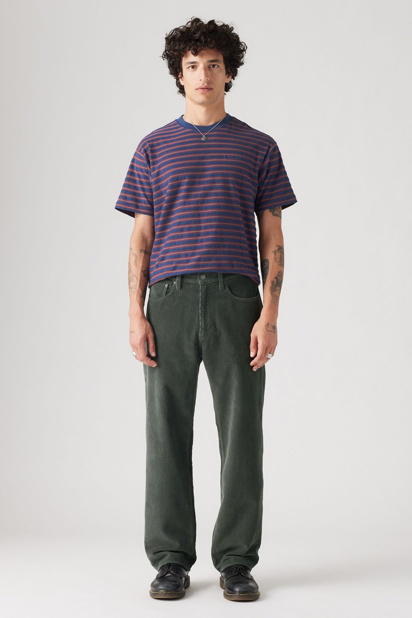 568 LOOSE STRAIGHT PIRATE BLACK CORD GD 2