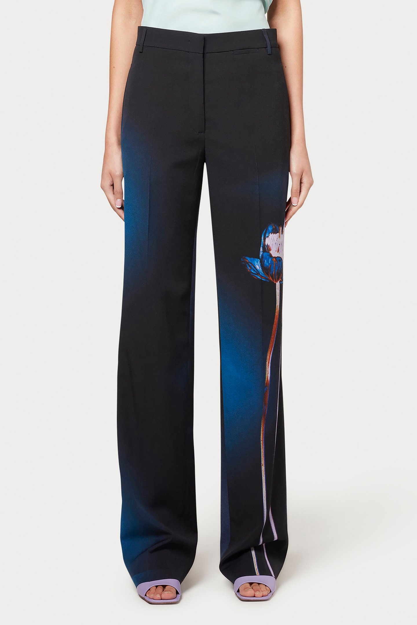 WOMENS TROUSER VERY DARK NAVY 1