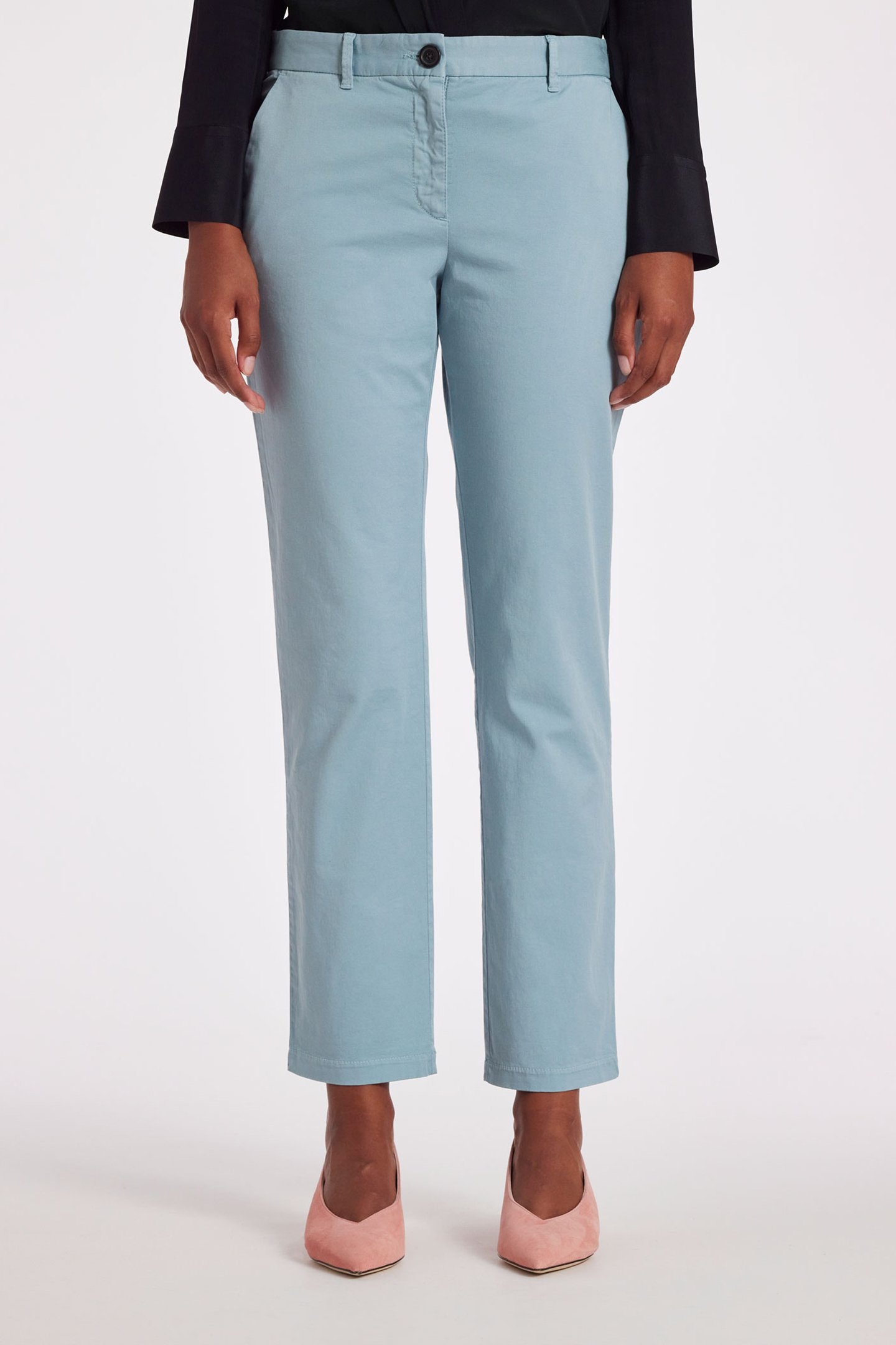 TROUSERS GREYISH BLUE 1