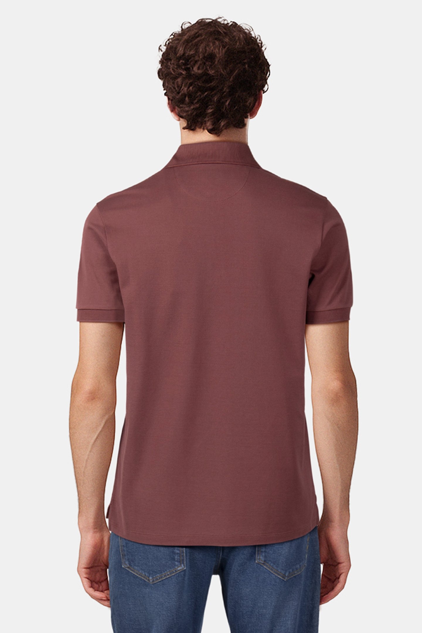 POLO SHIRT STR PLACKET HAZELNUT 2