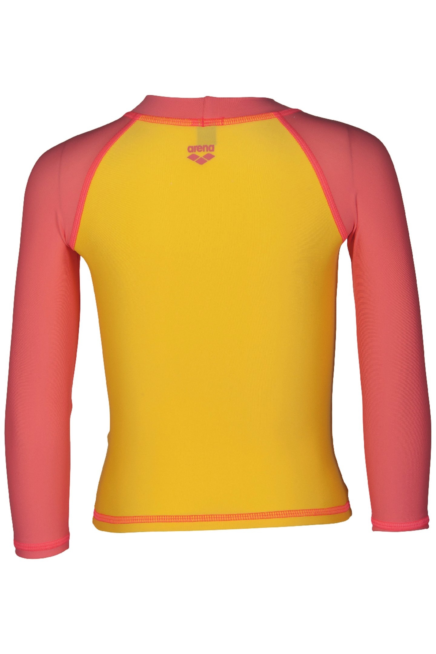 AWT KIDS GIRL UV L/S TEE LILY YELLOW-PALE ROSE 2