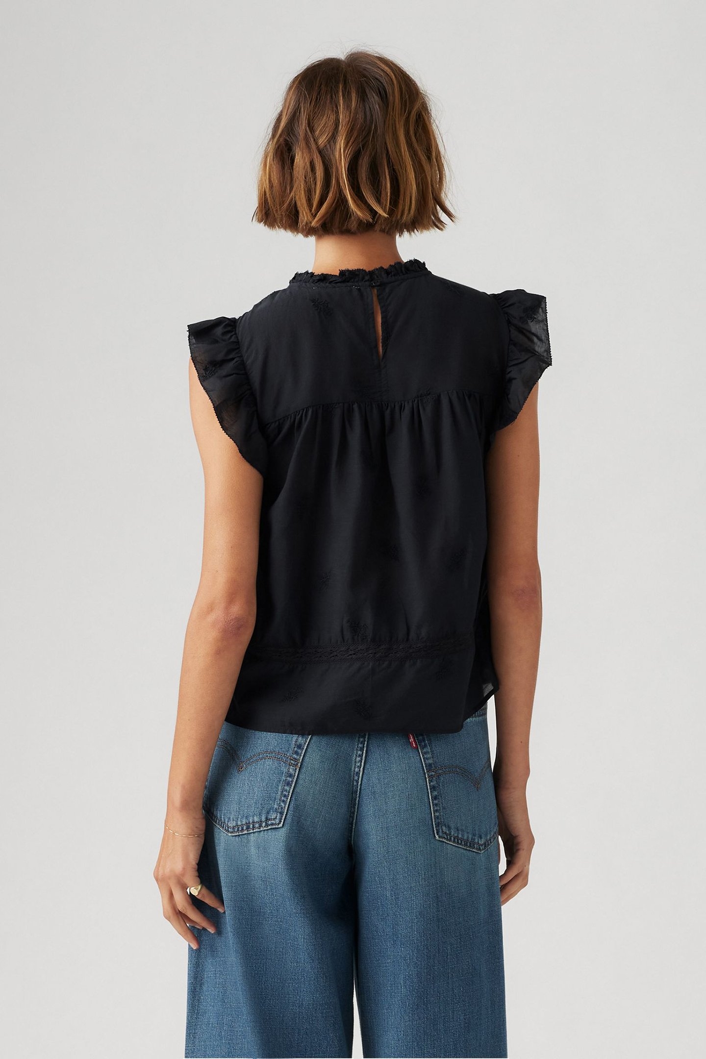 EDITH SL BLOUSE ANTHRACITE NIGHT 2