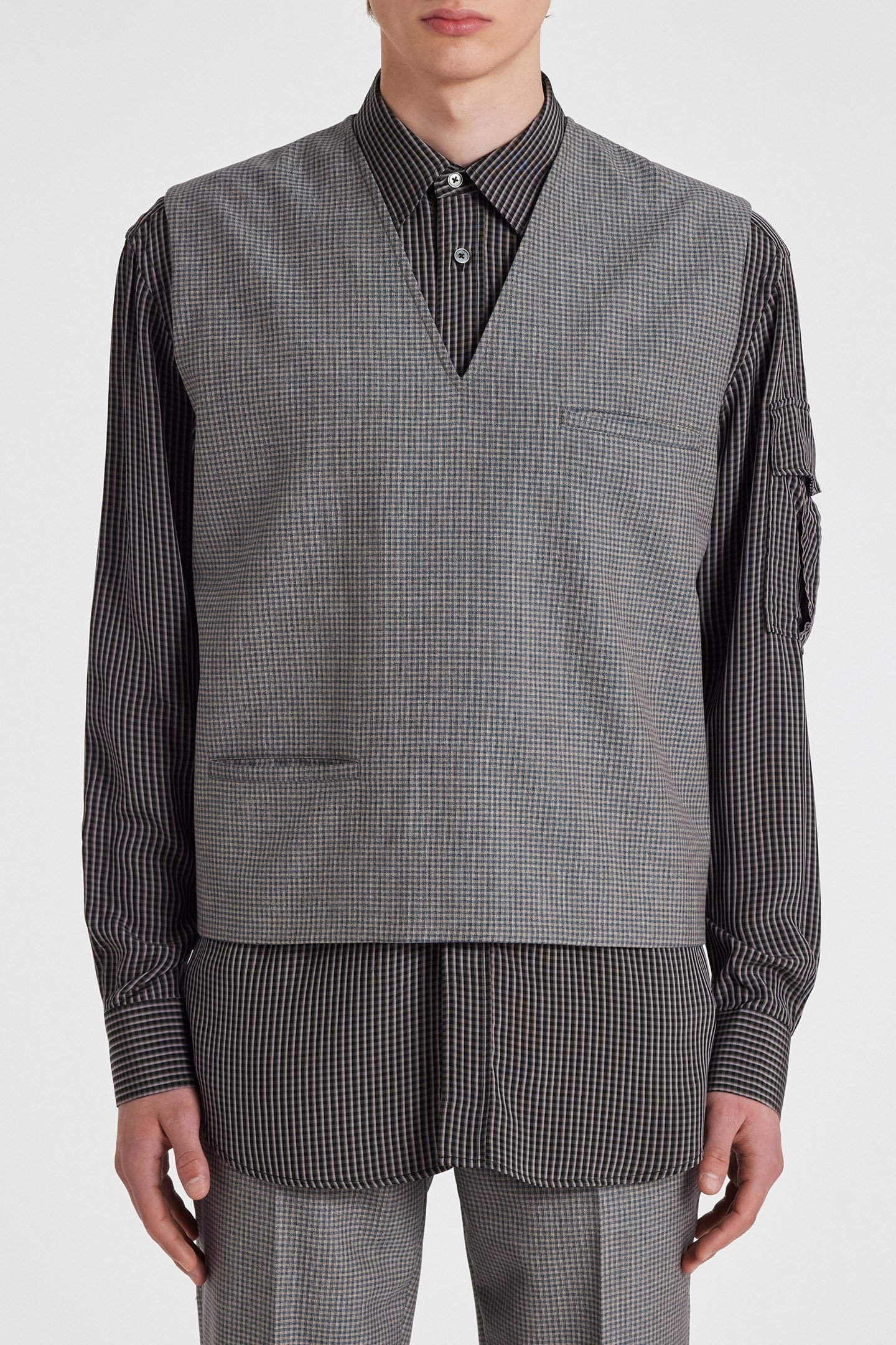 MENS TANK TOP GREY 1