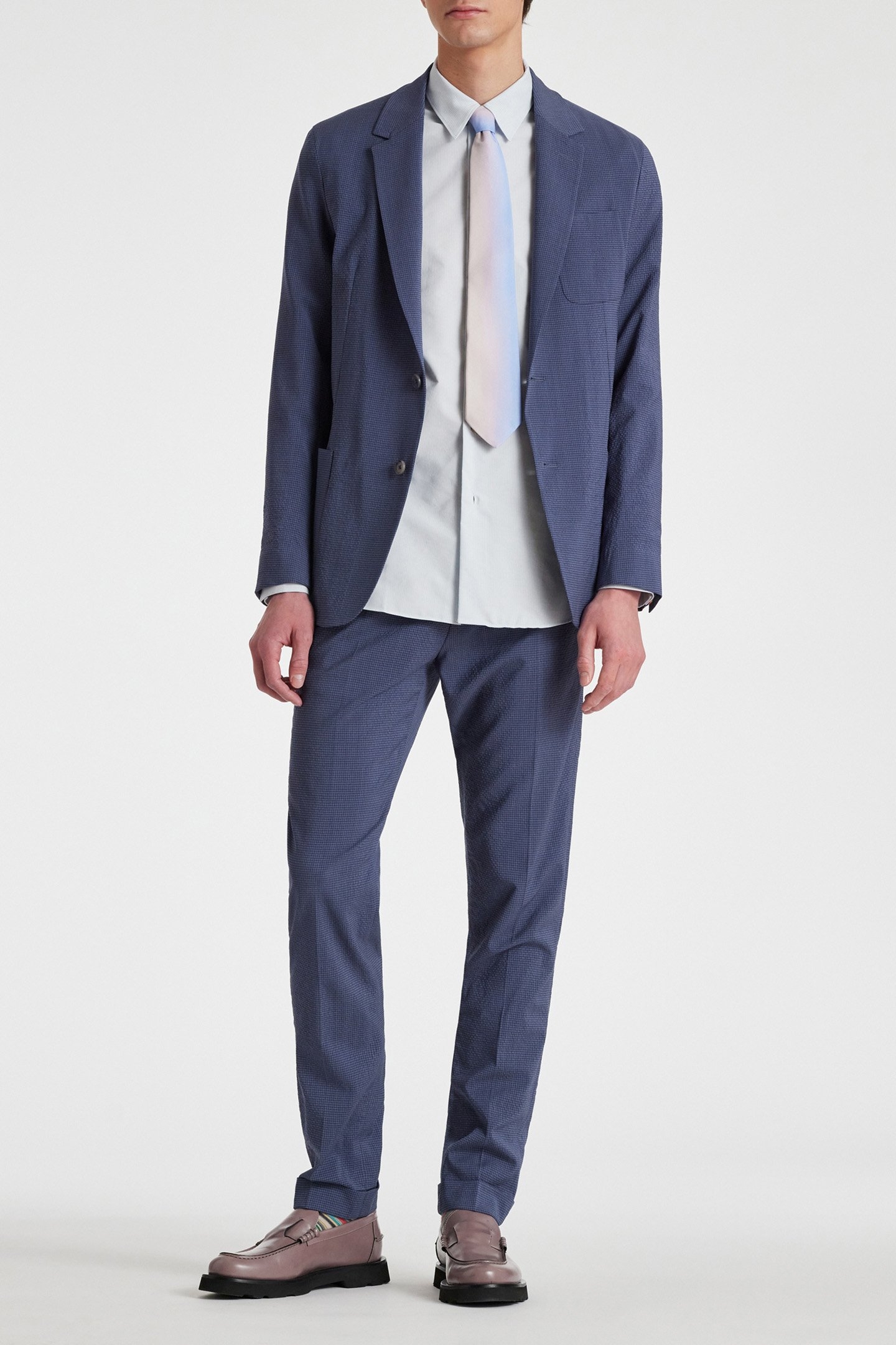 MENS DRAWCORD TROUSER INDIGO 3