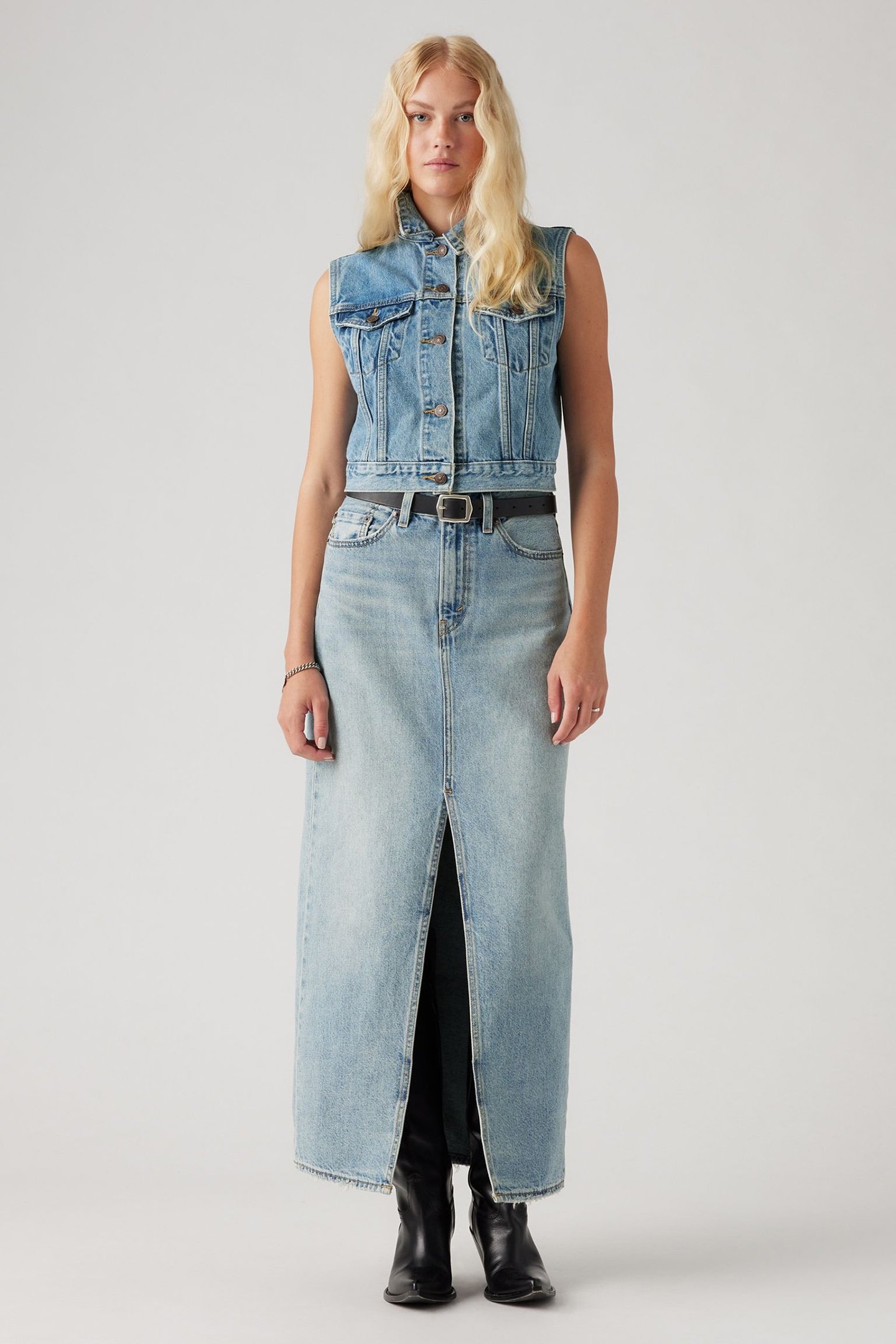 ANKLE COLUMN SKIRT PLEASE HOLD 1