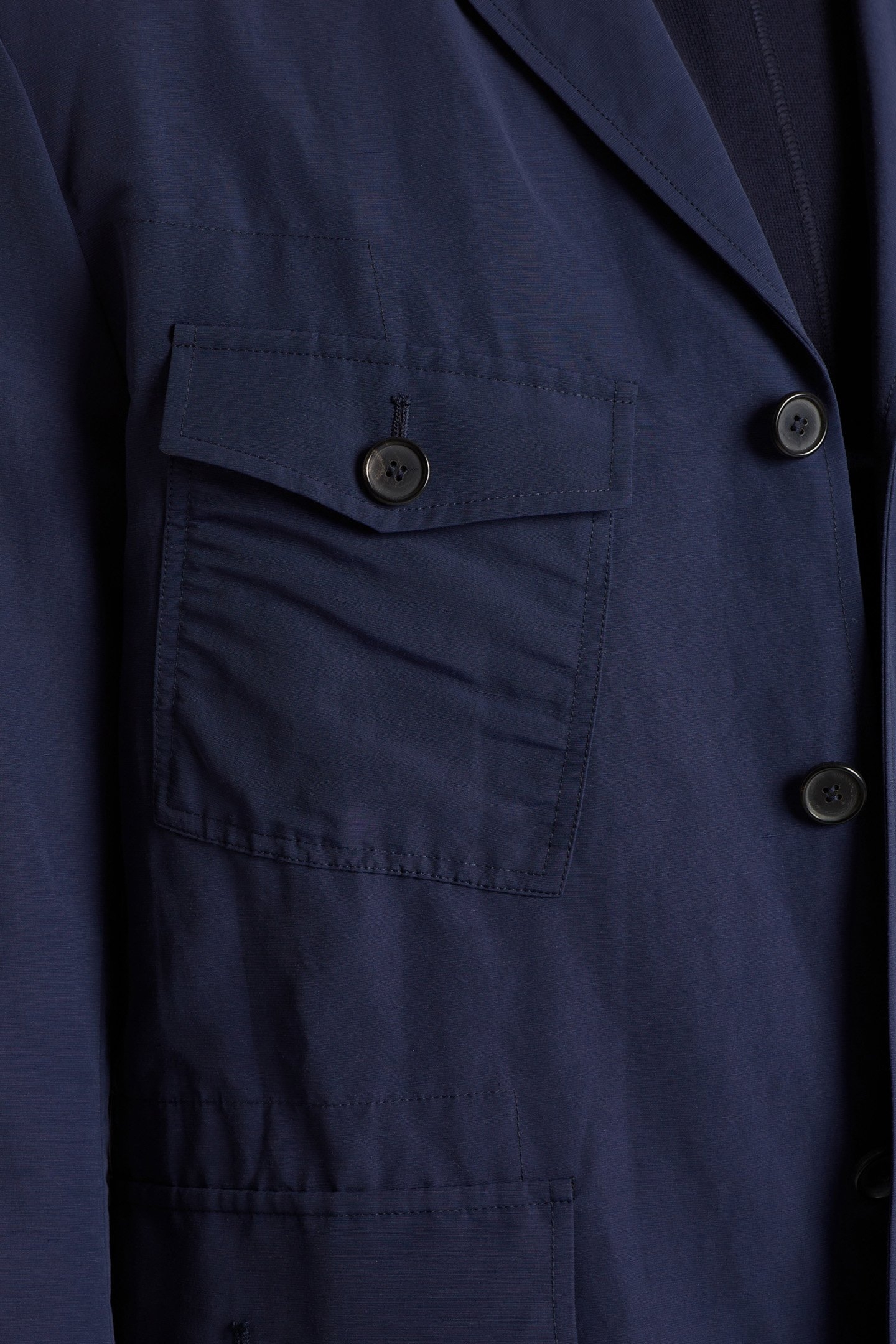 GENTS 3 BUTTON JACKET INKY BLUE 8