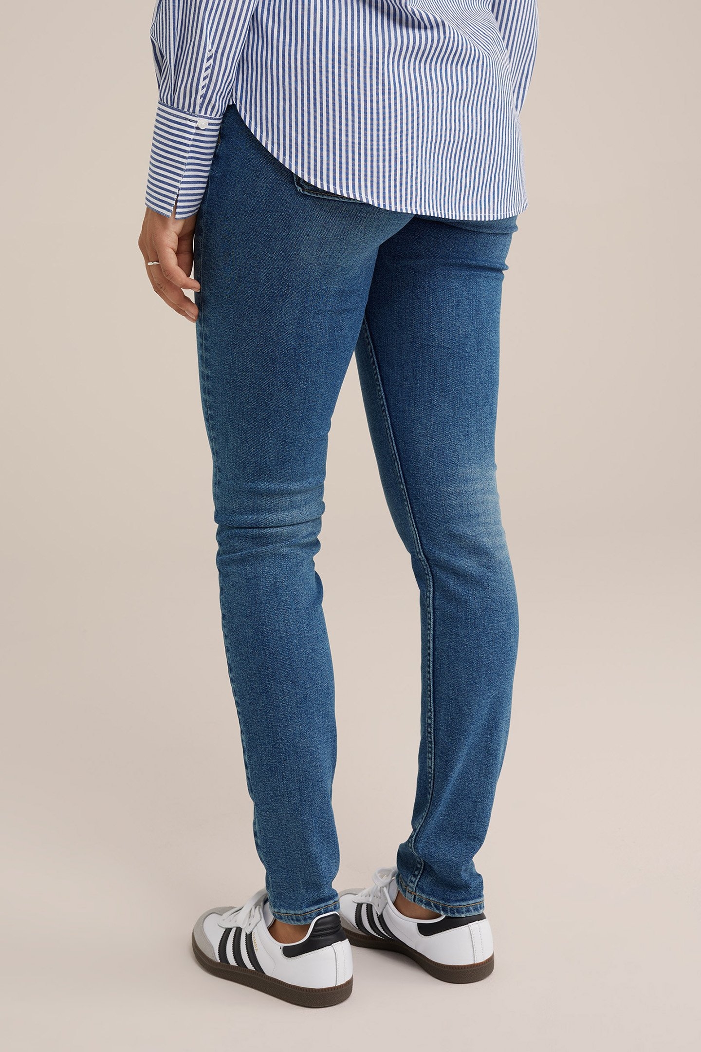 5-POCKET HIGH WAIST DARK BLUE 2