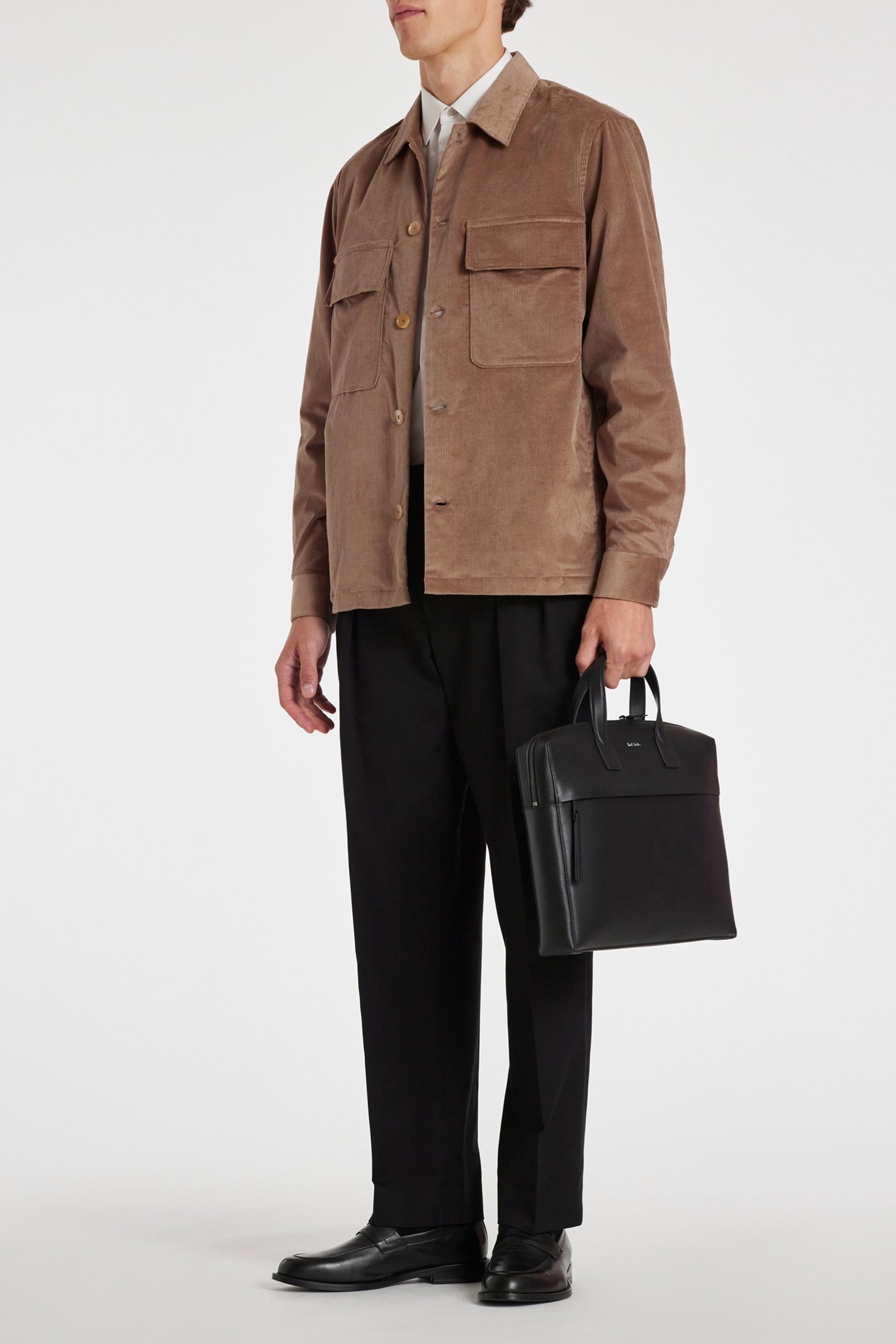 CASUAL FIT SHIRT TAUPE 3