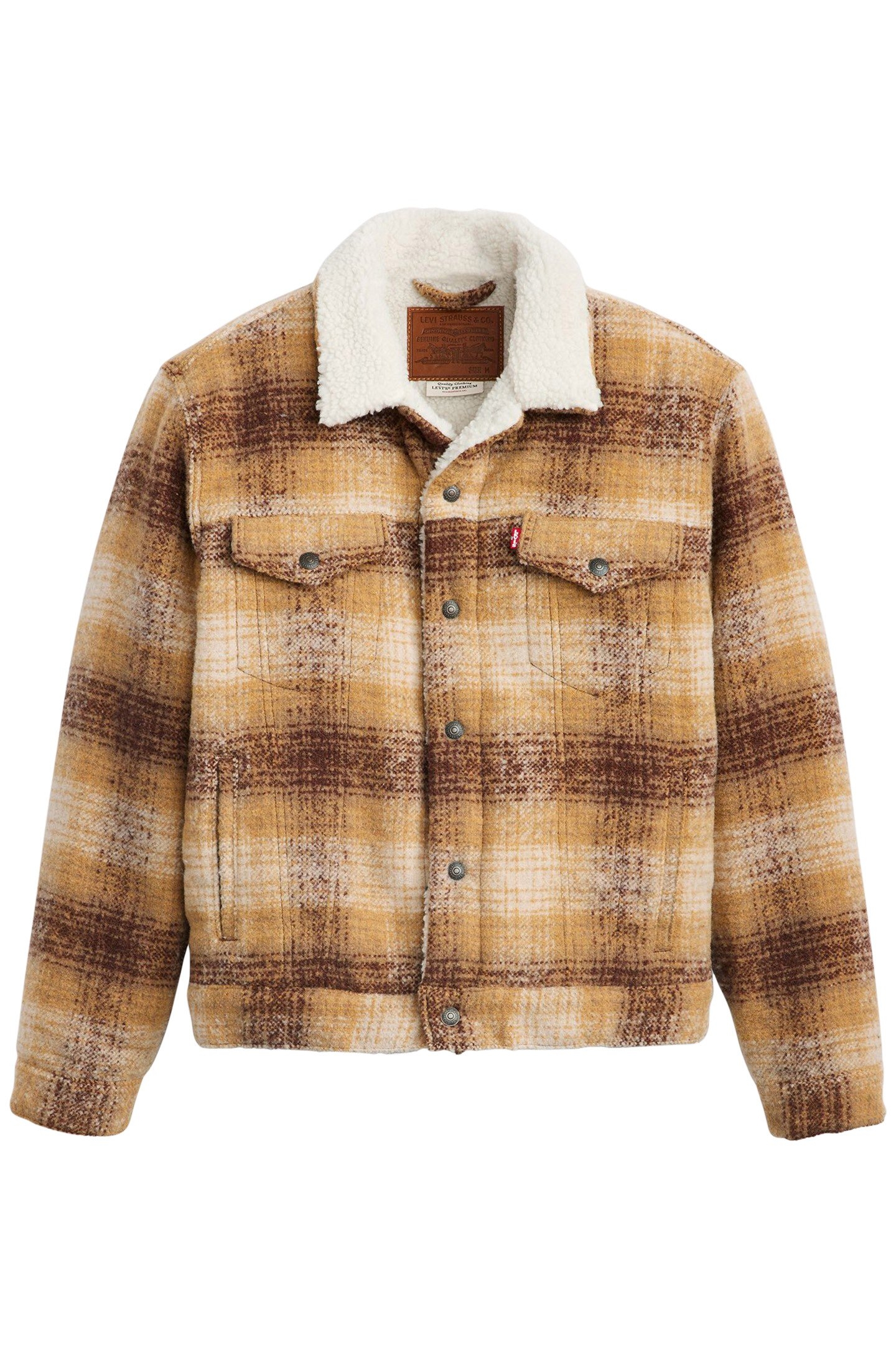 PLAID TYPE3 SHERPA TRUCK WESTIN PLAID CURRY 3