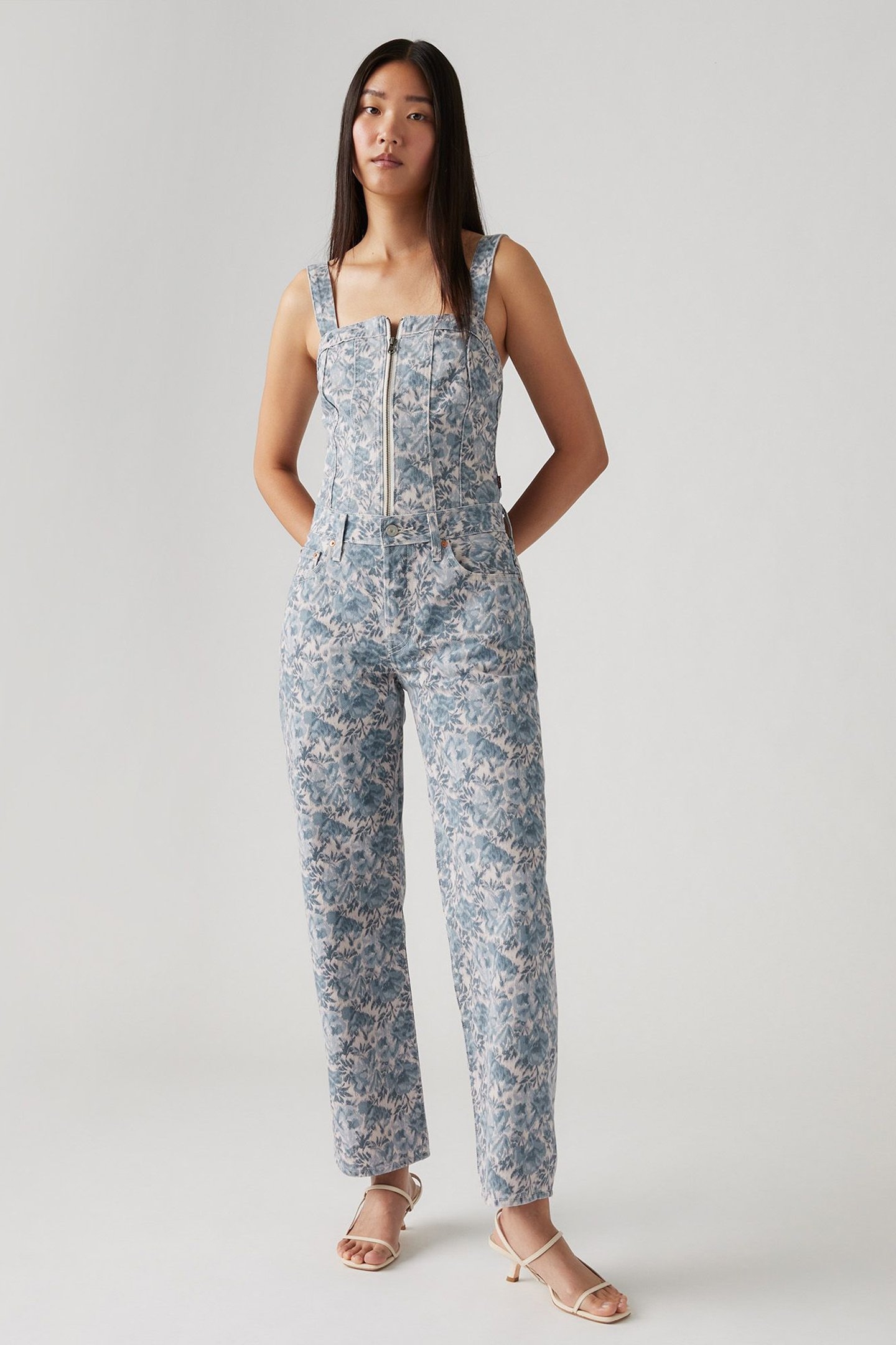 501 '90S ANKLE OPHELIA FLORAL 2