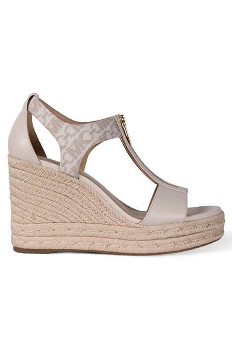 BERKLEY MID HEEL WEDGE IN VANILLA 1