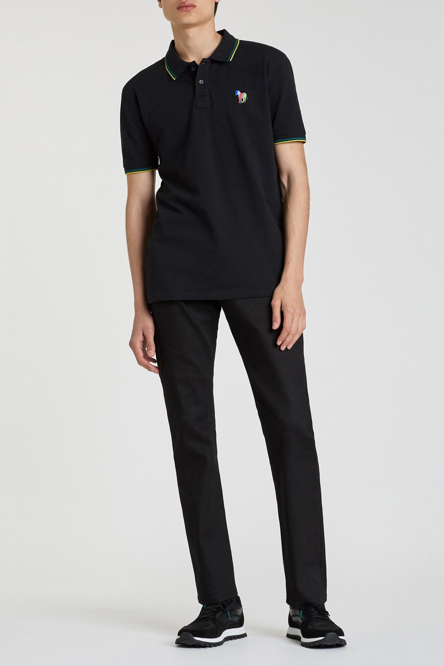 MENS SLIM FIT JEAN RINSE WASH 3