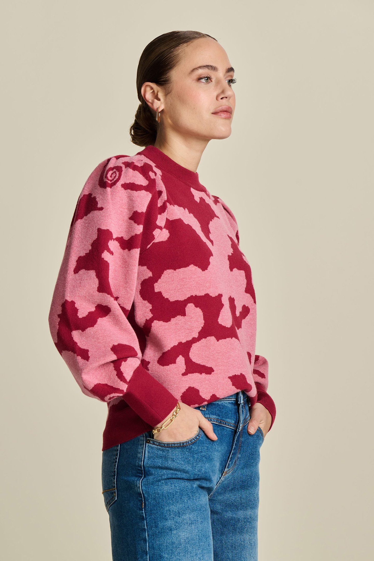 PULLOVER - CAMO RED 4