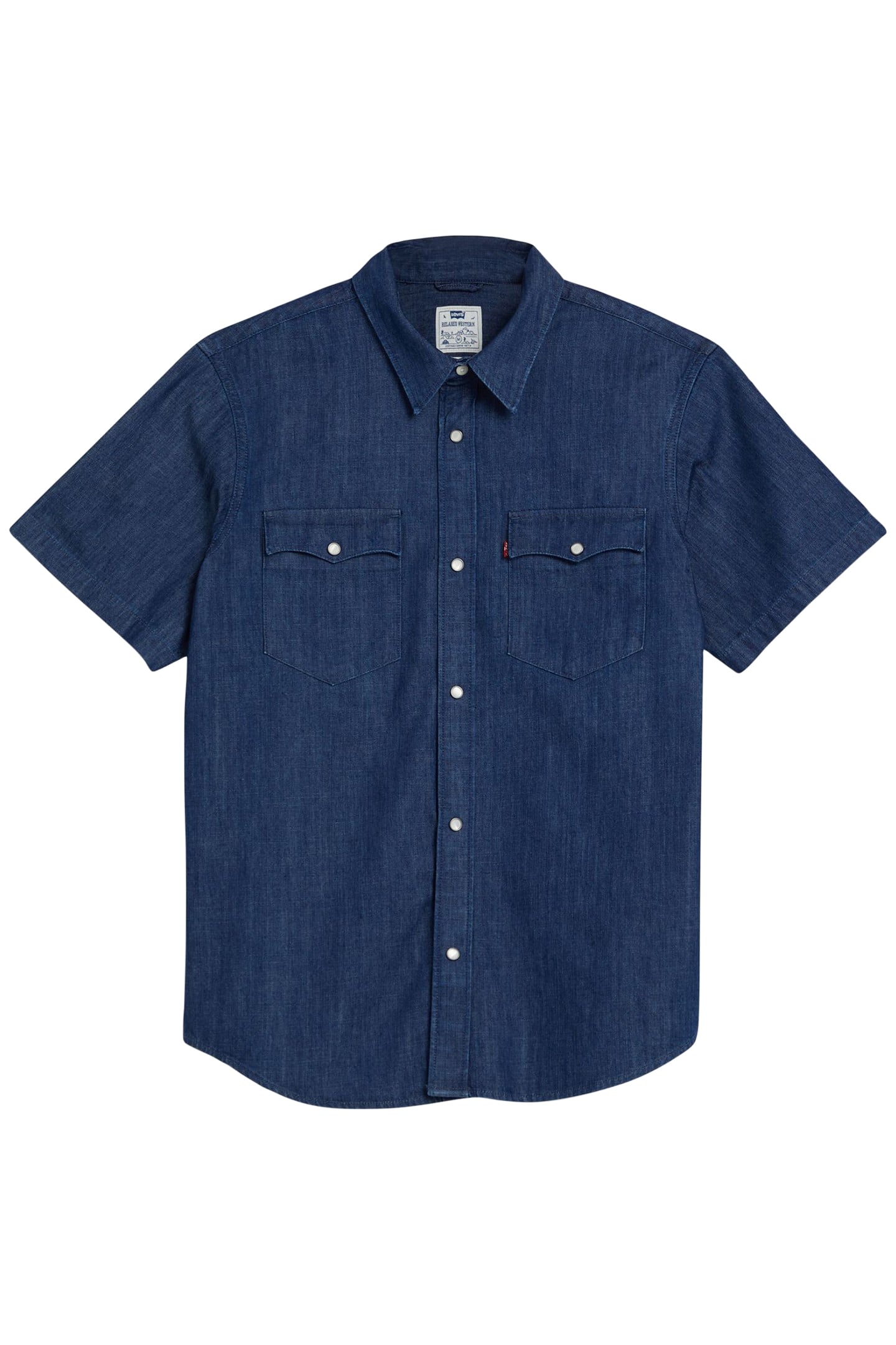 SS RELAXED FIT WESTERN OLSEN DARK WASH 3