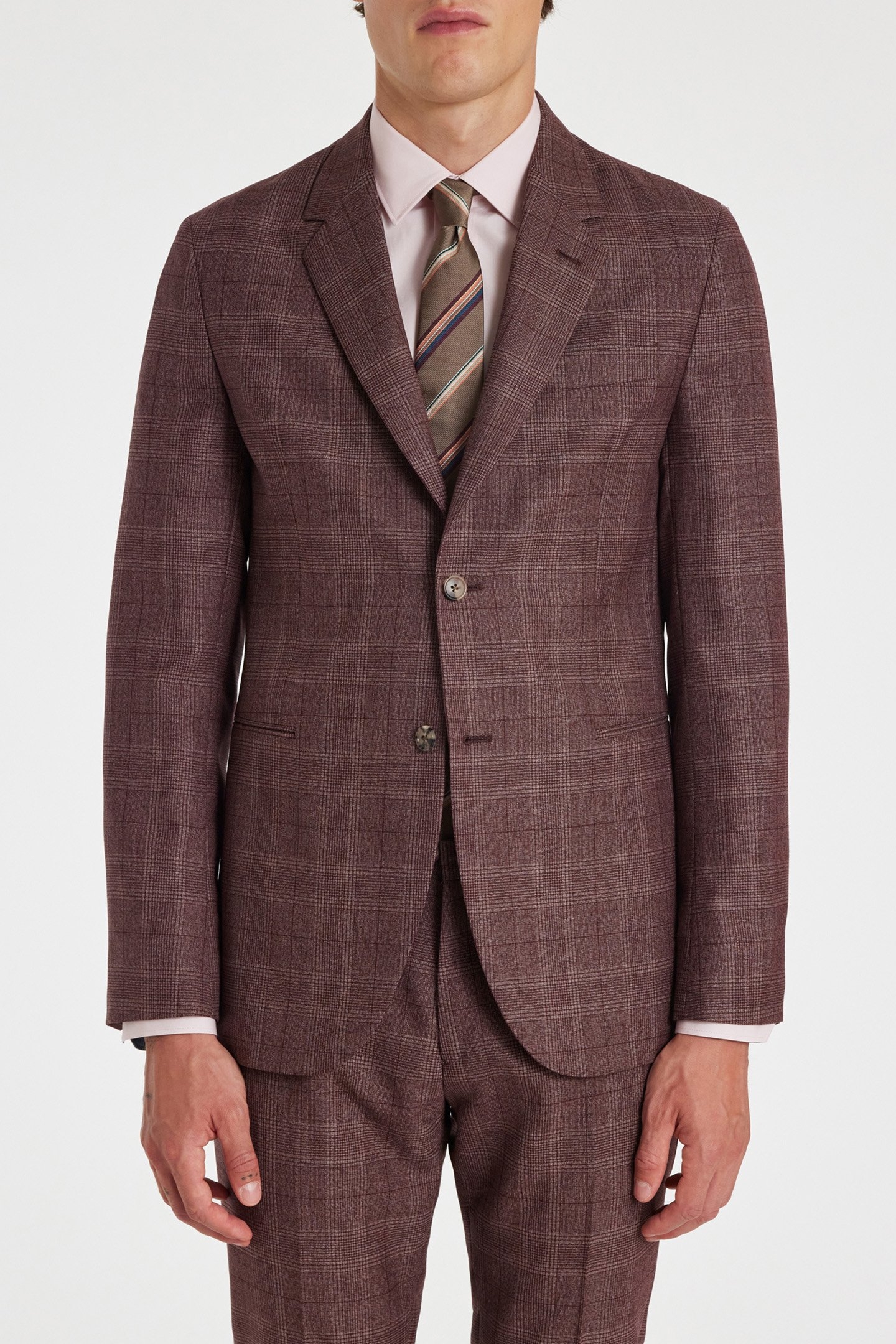 2 BUTTON JACKET PINK 1