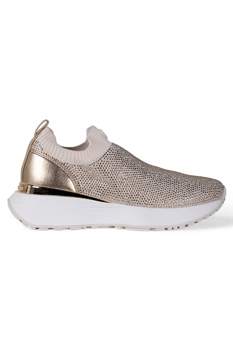 ARI SLIP ON SHOES IN PALE GOLD 1