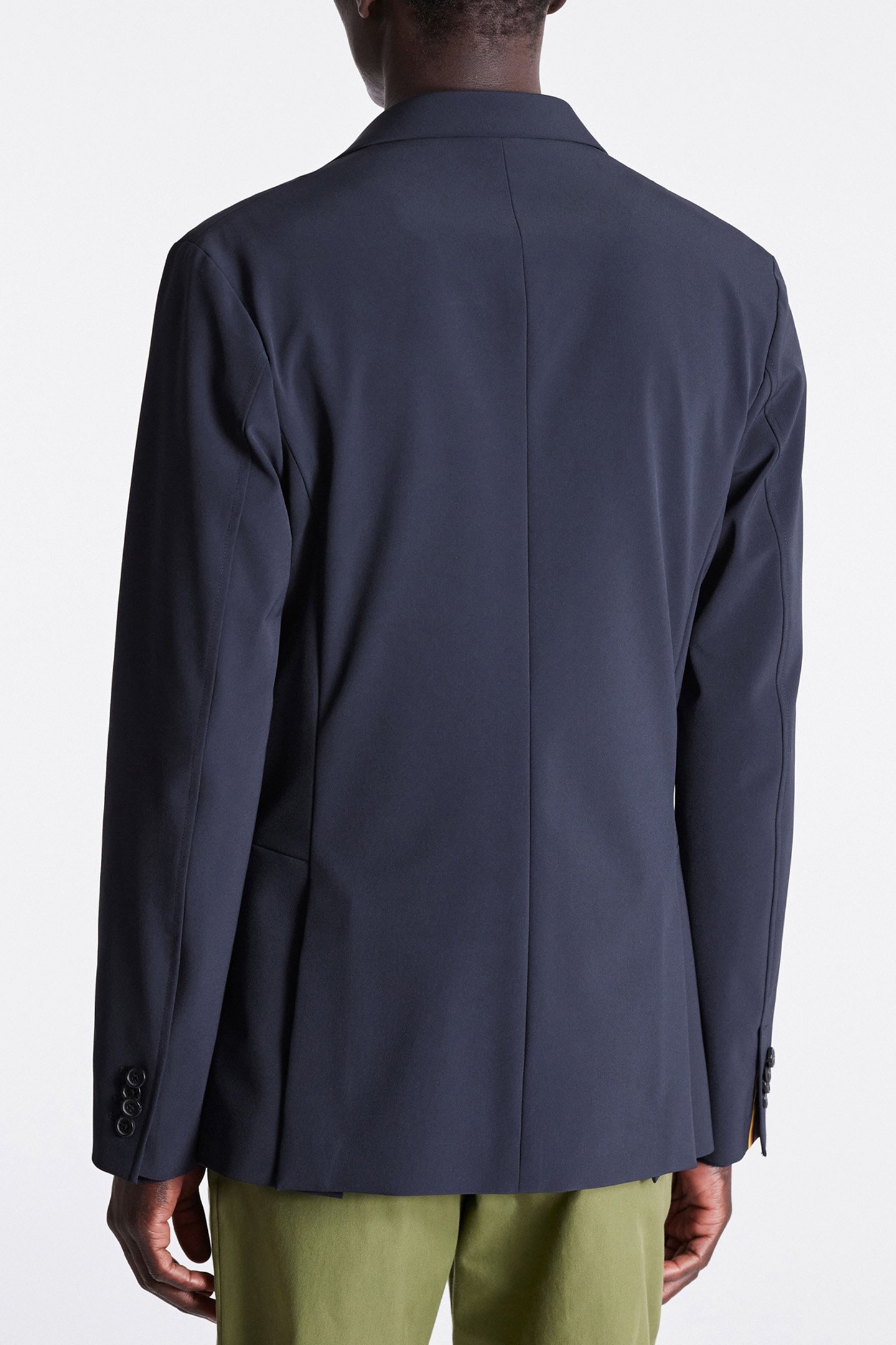 GENTS 2 BUTTON JACKET VERY DARK NAVY 2