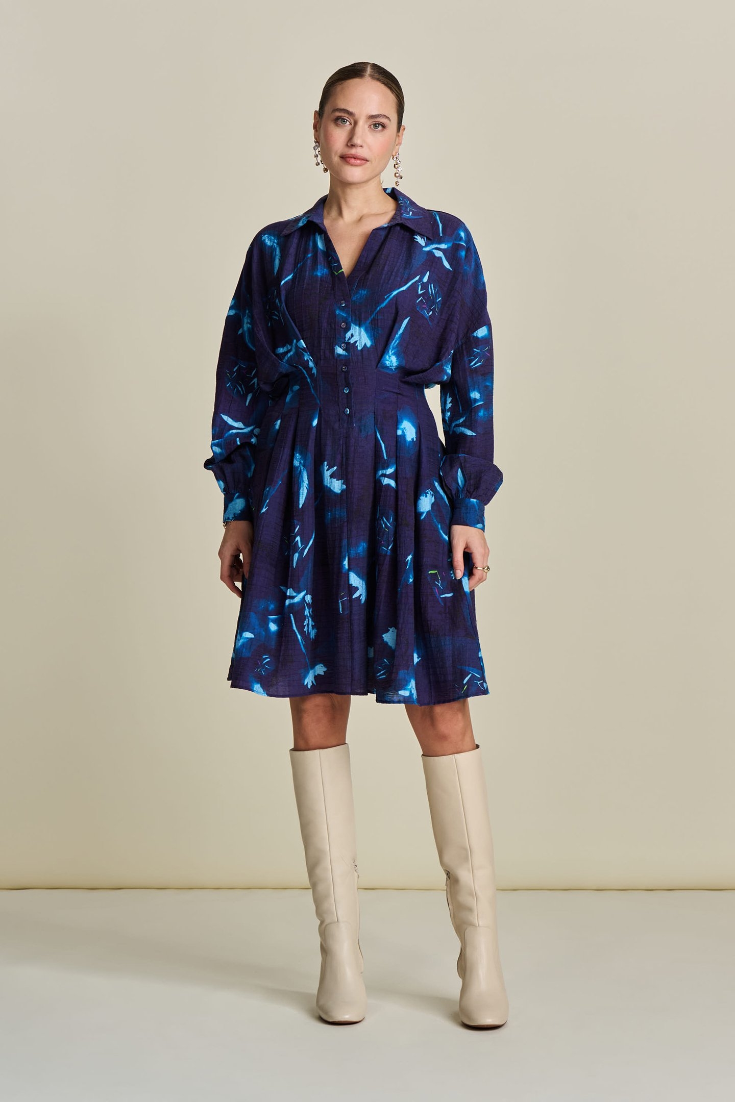 DRESS - FEATHERS AND FLORALS 1