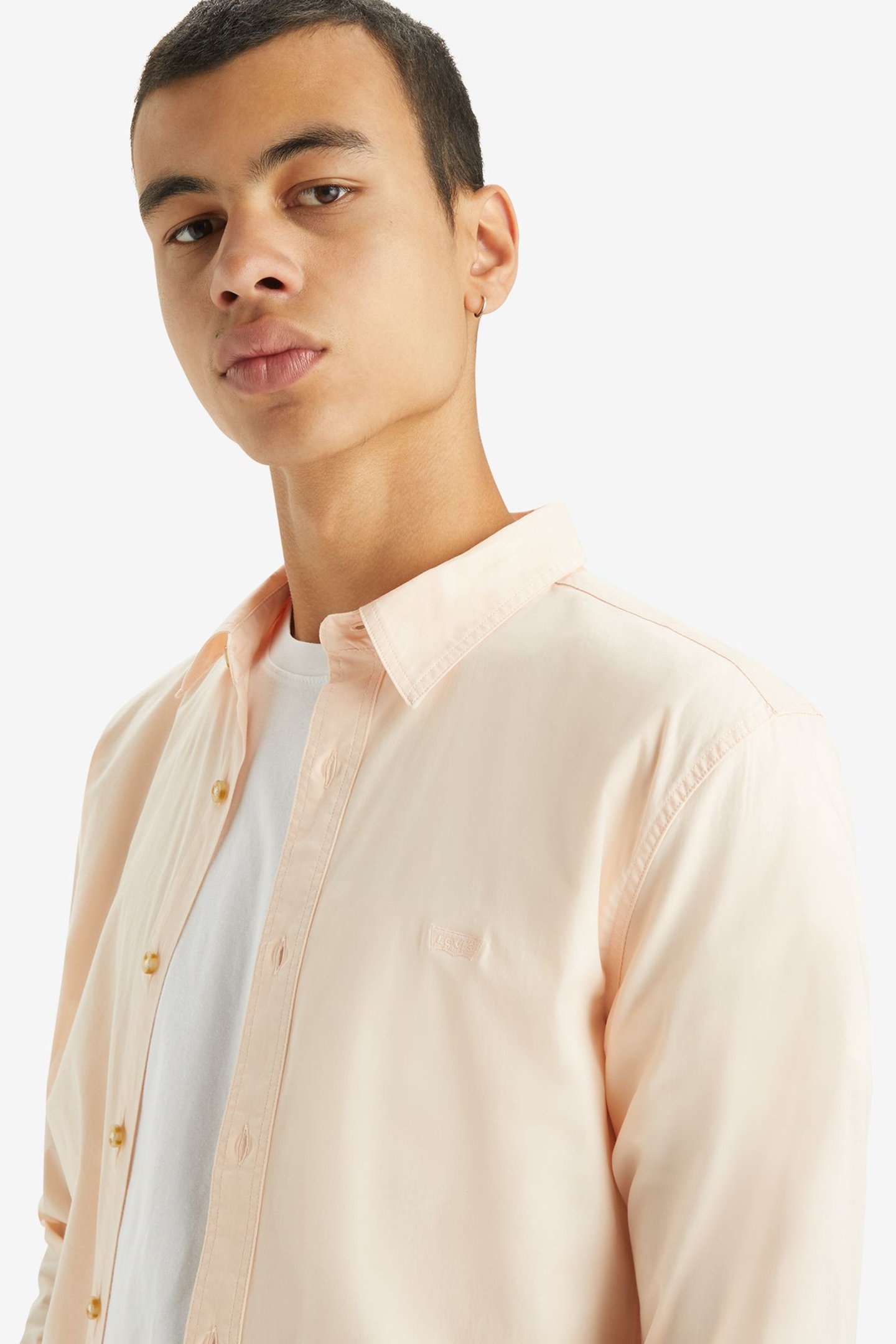 LS BATTERY HM SHIRT SLIM BARELY PINK 5