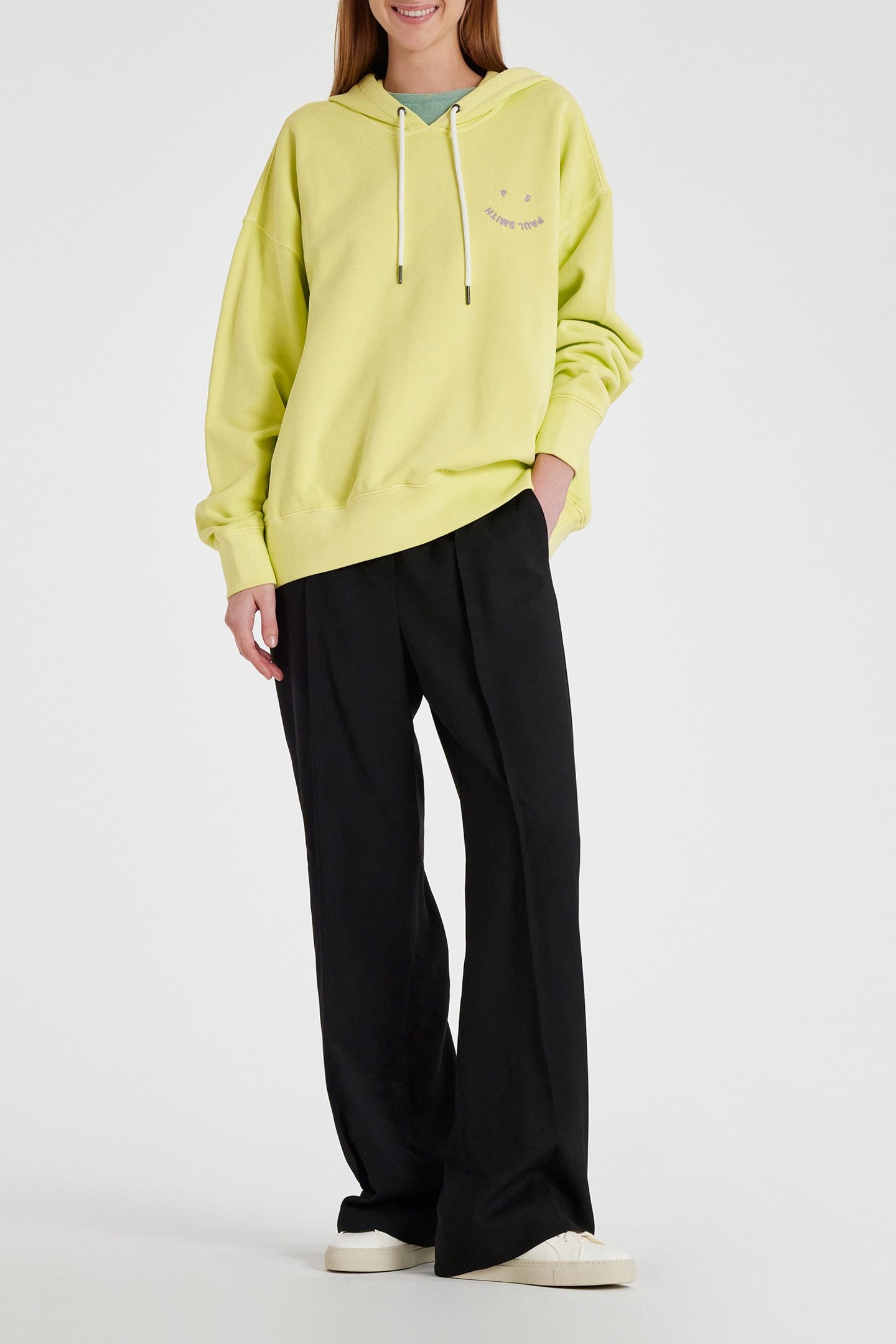 LS HOODIE PS HAPPY PEA GREEN 3