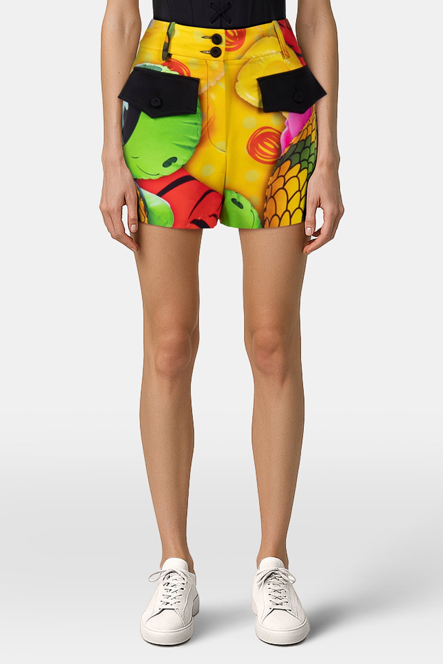 SHORTS GREY MULTICOLOR 1