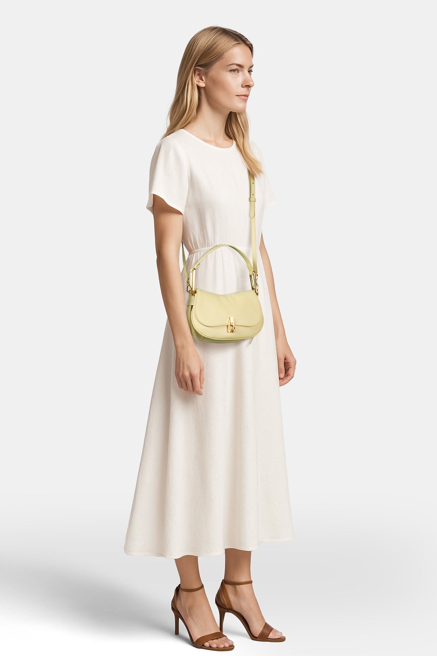 MINI SHOULDER BAG IN LEATHER 2