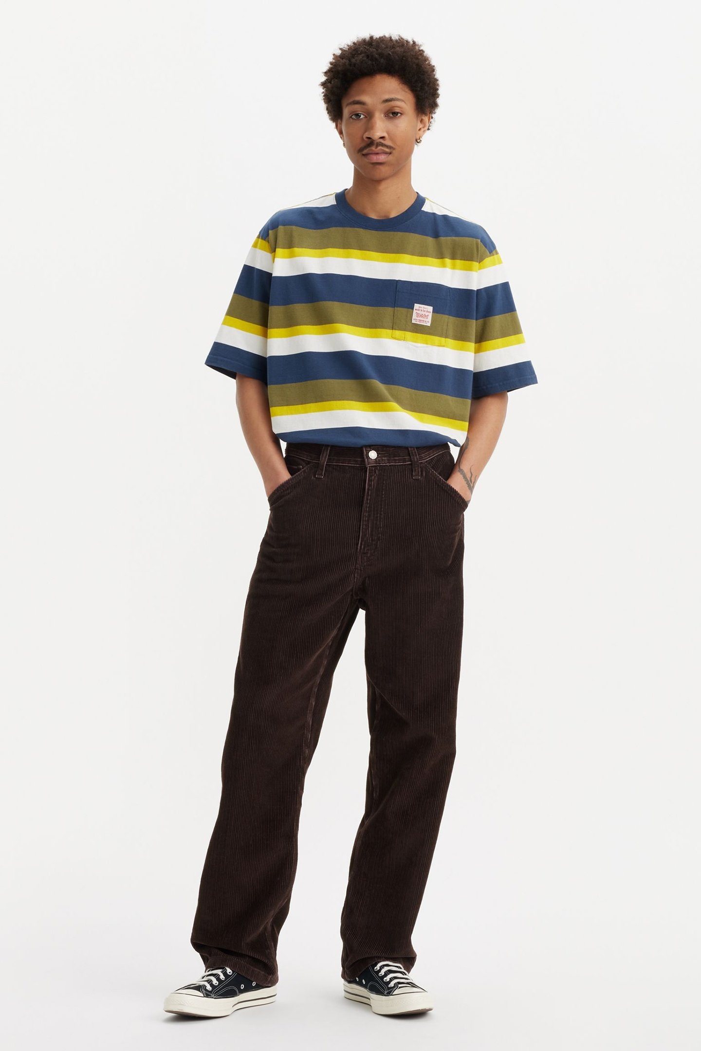 568 LOOSE STRT CARPENTER BLACK COFFEE 1