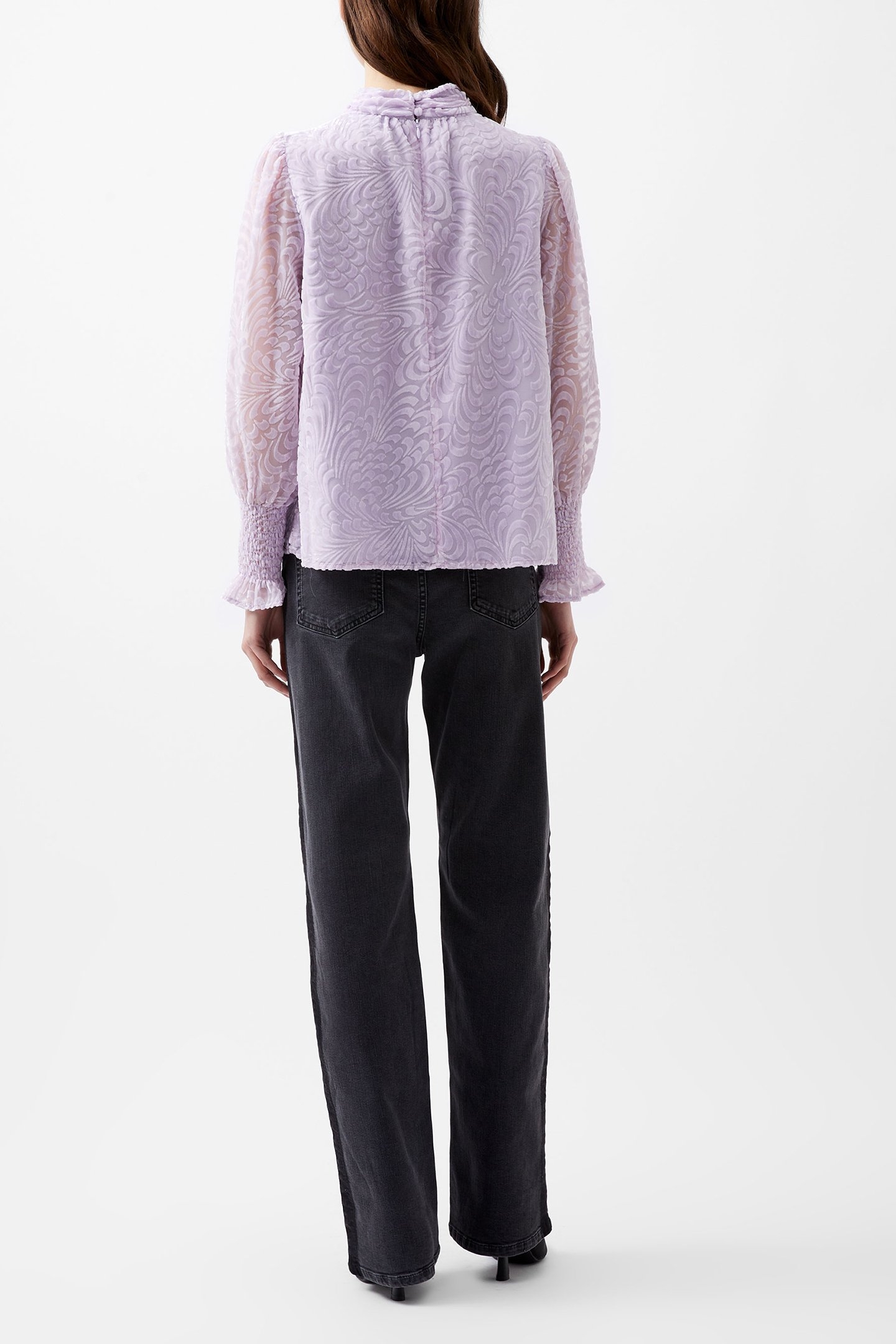 DIA DEVORE LS HIGH NK TOP ORCHID PETAL 2