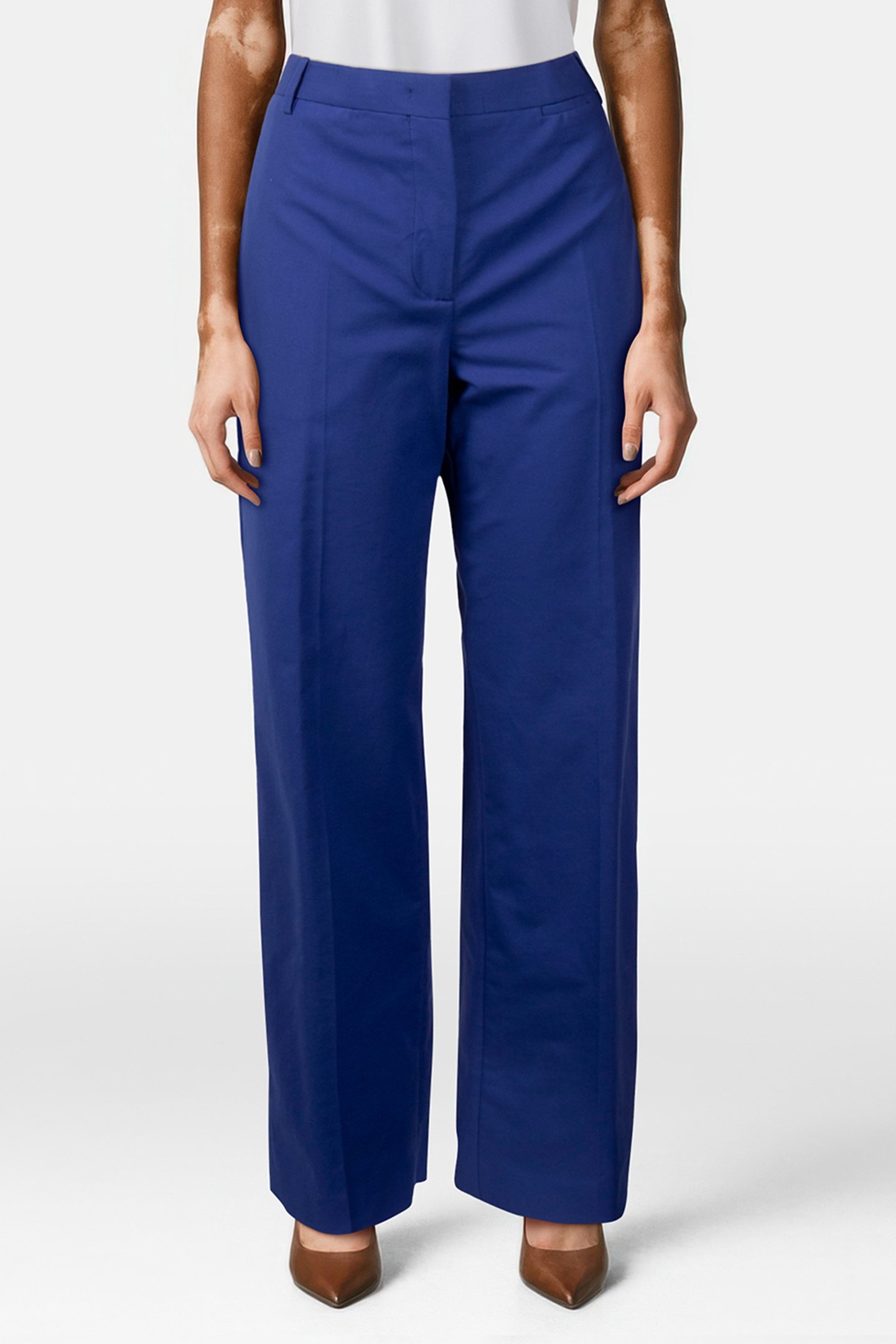 WOMENS TROUSERS COBALT BLUE 1