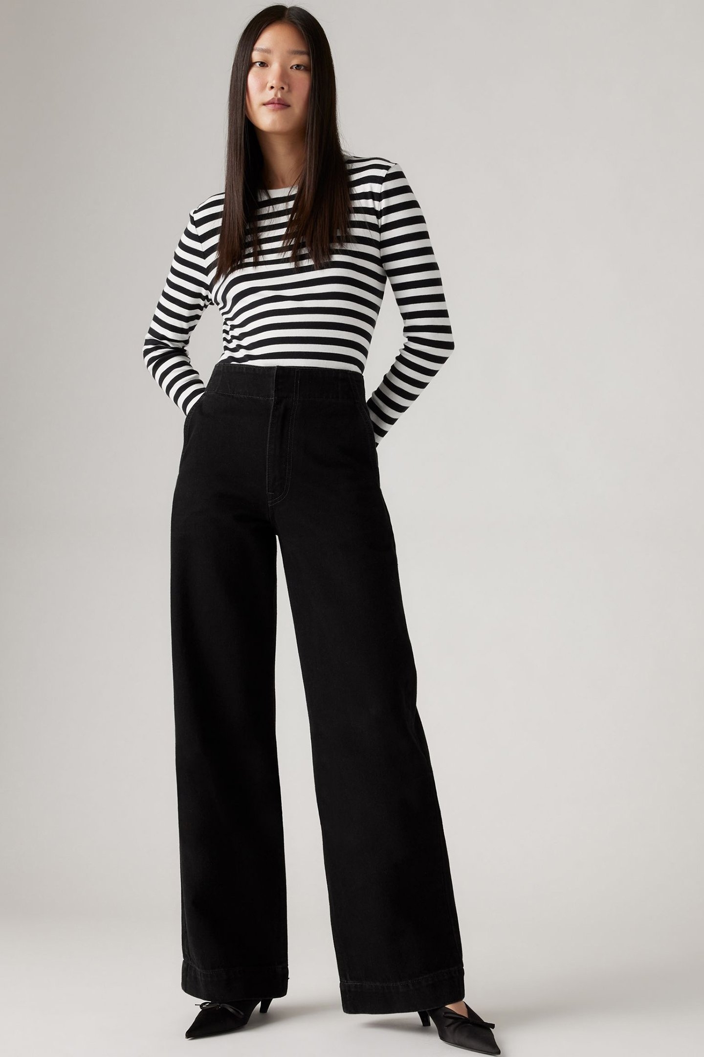 RIBCAGE WIDE LEG TAILOR CHASING RAIN 2