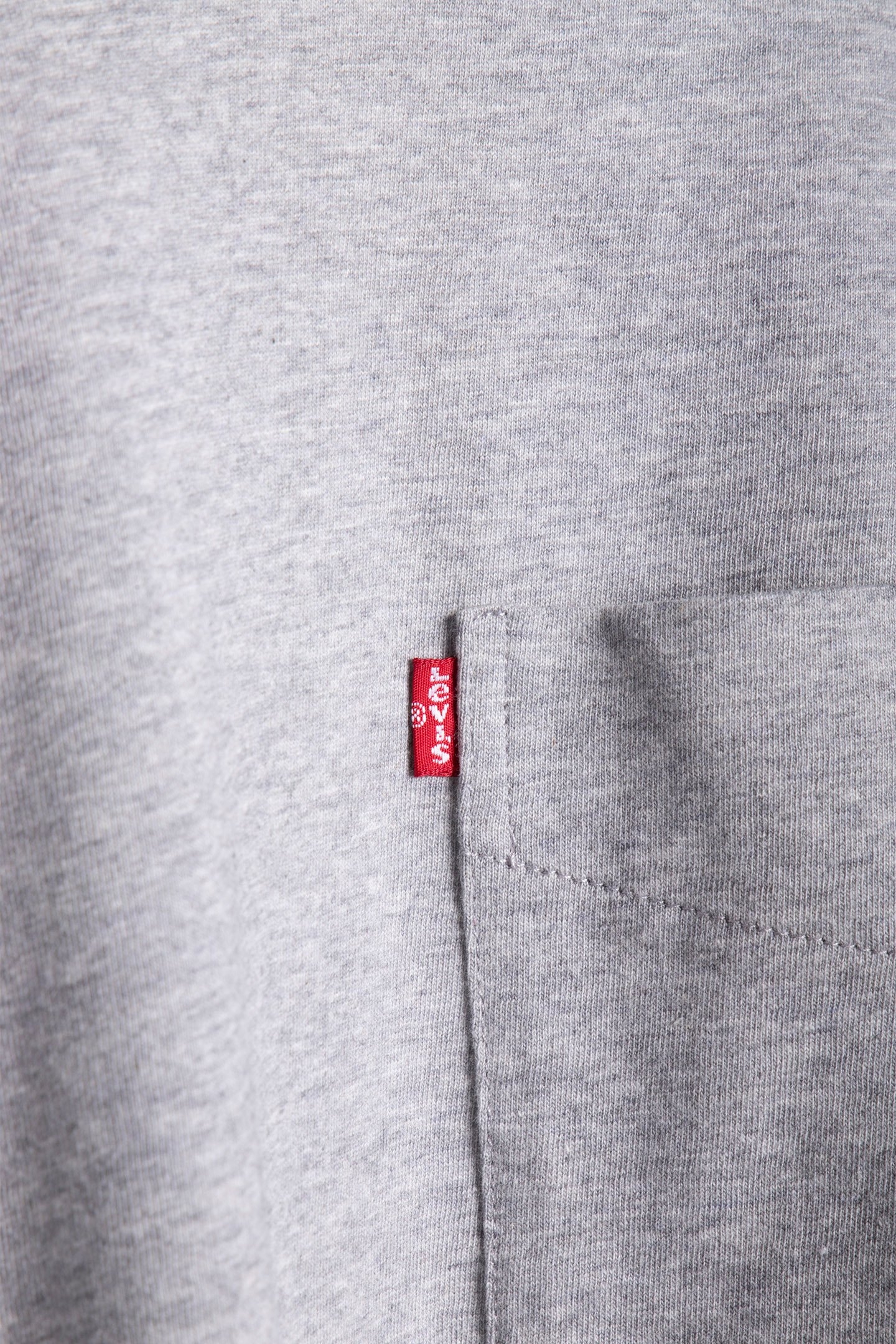 LSESS CLASSIC POCKET TEE MID TONE GREY 4