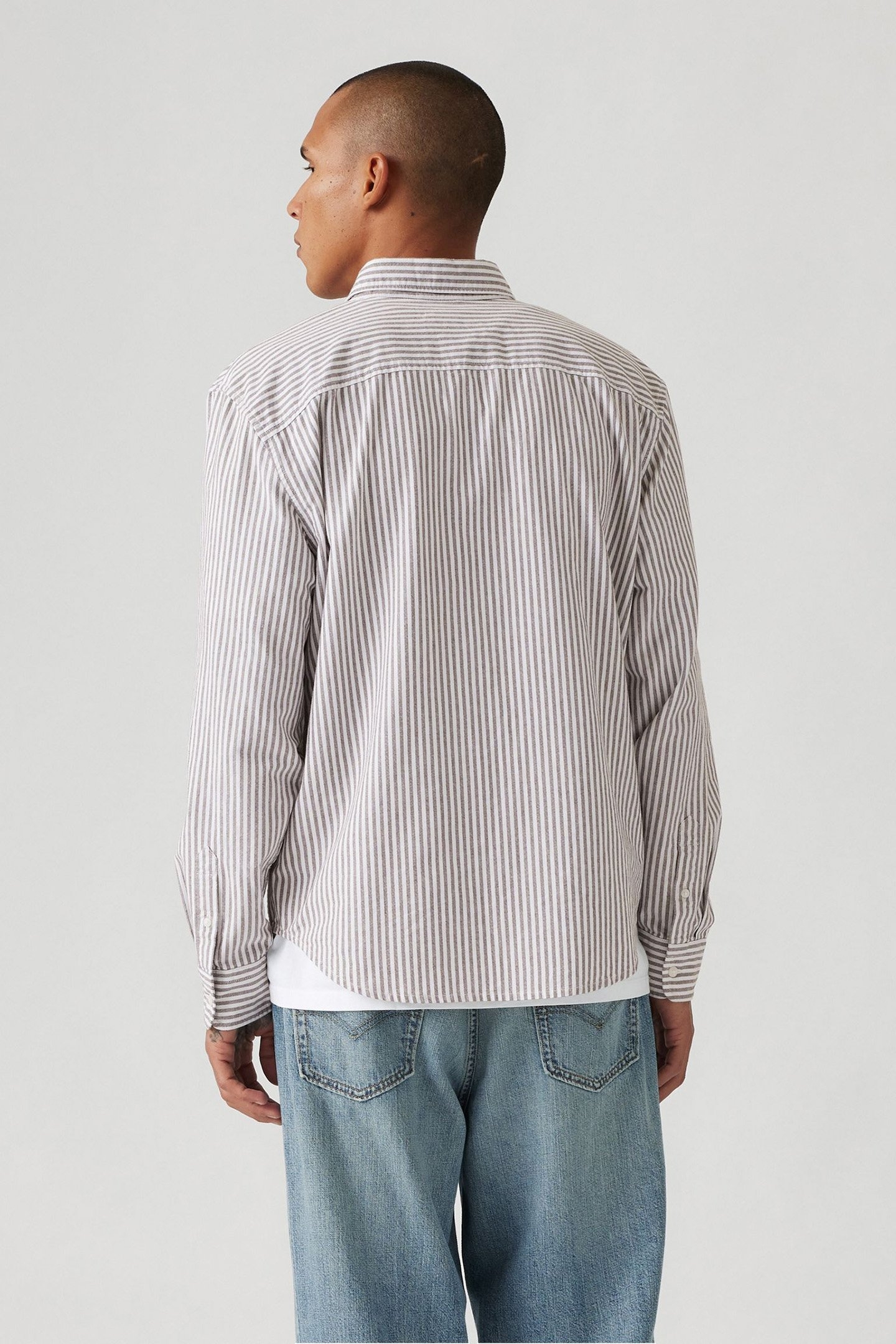 AUTHENTIC BUTTON DOWN WAYLON STRIPE 2
