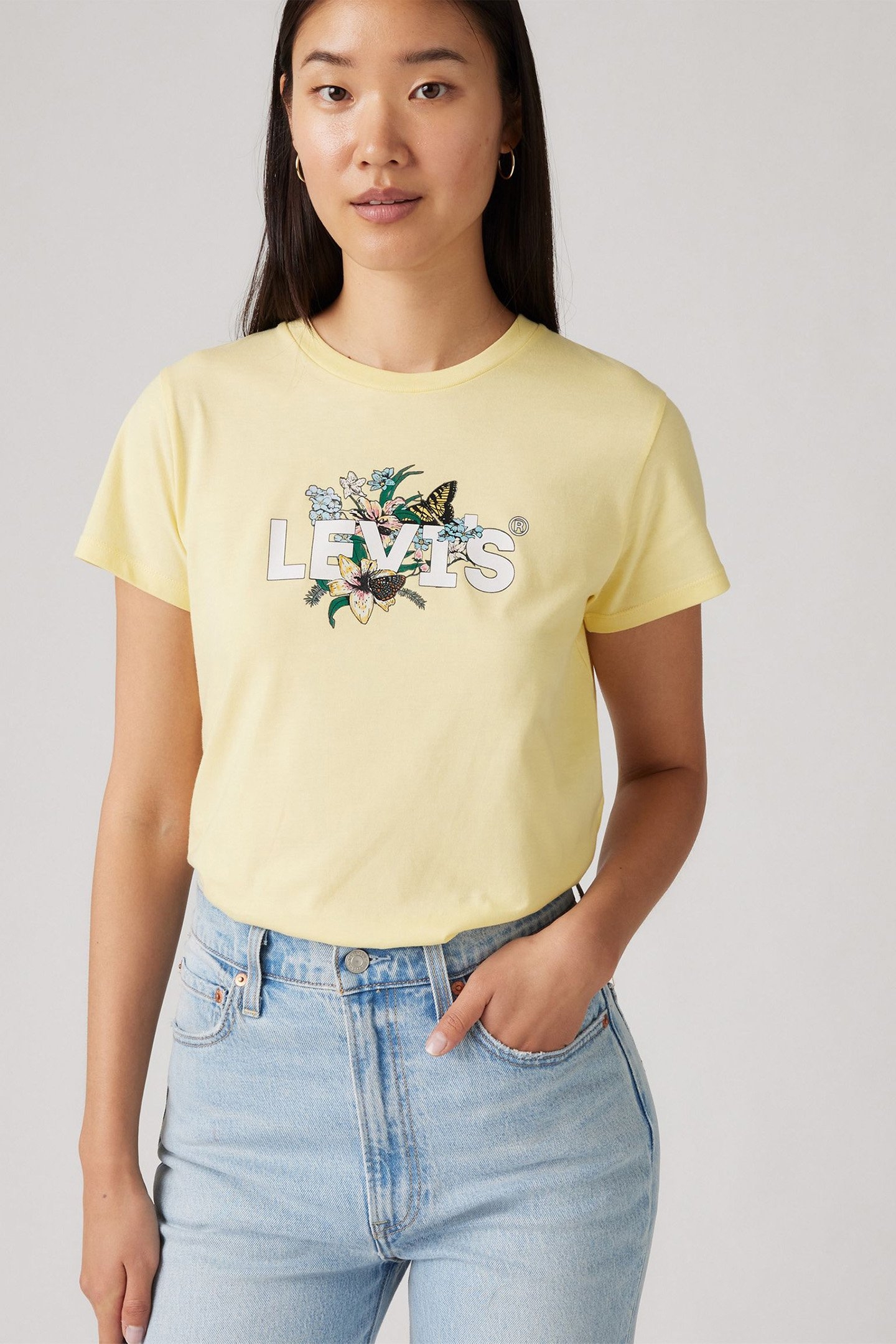 THE PERFECT TEE LILY HL LOGO DOUBLE CREAM 5