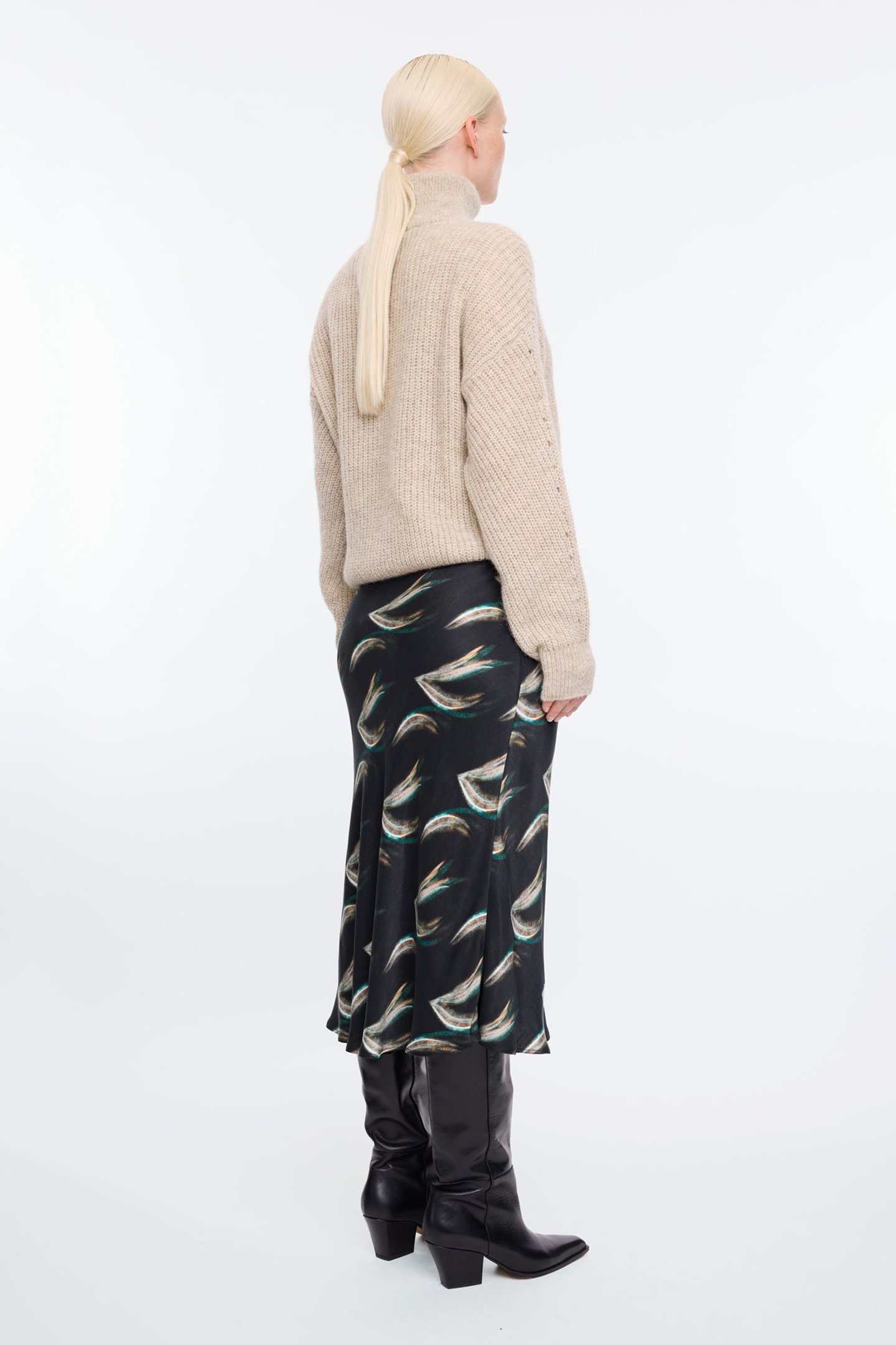 BIAS FADE SKIRT JETSET/FOREST/MARSHMALLOW 3