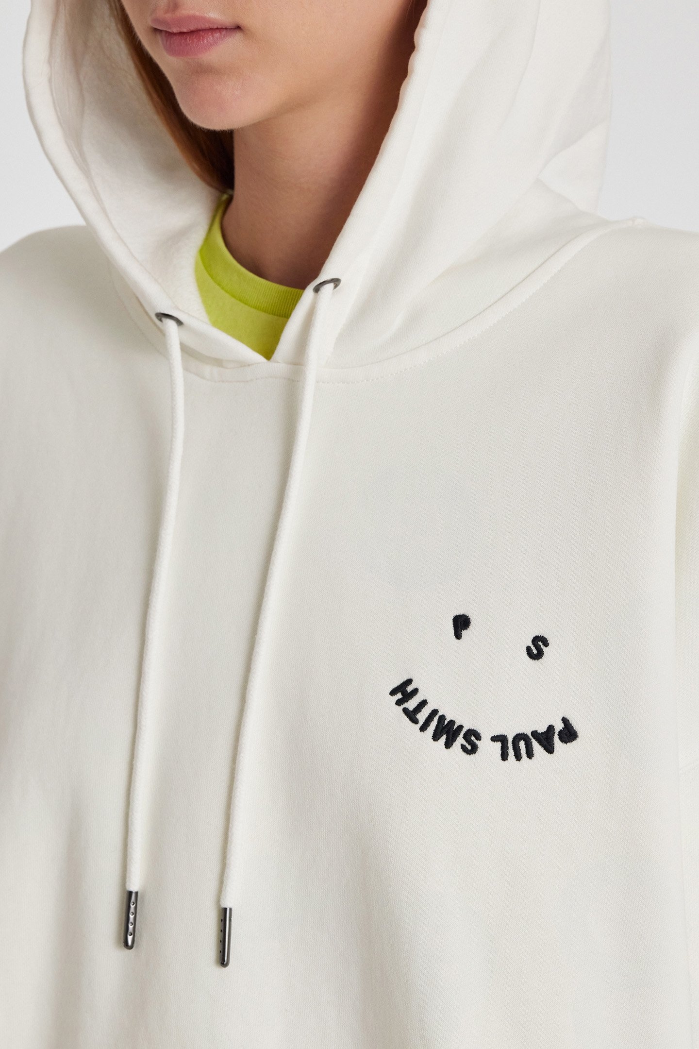 WOMENS LS HOODIE PS HAPPY OFF WHITE 6