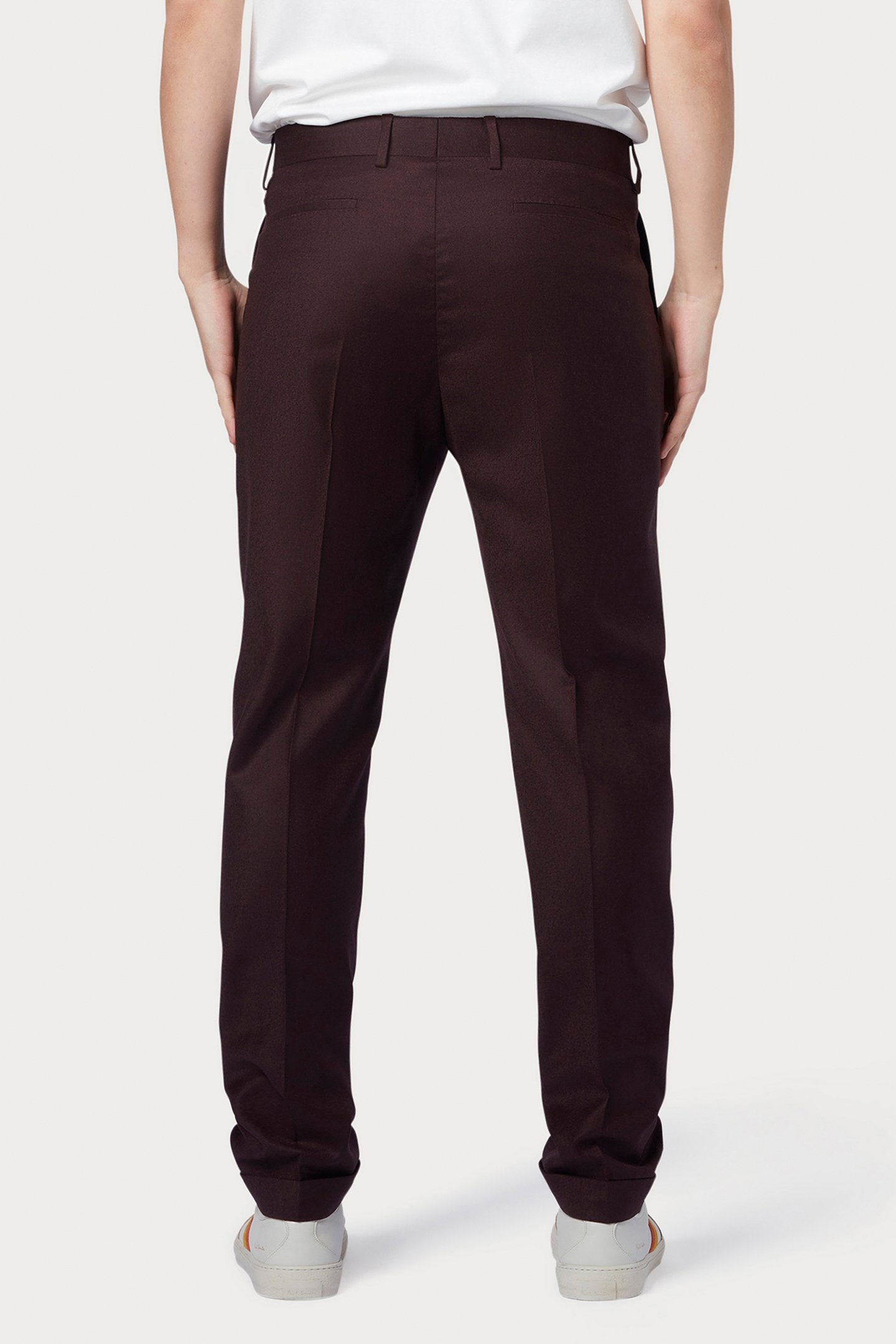 GENTS TROUSER DARK RED ALT 2