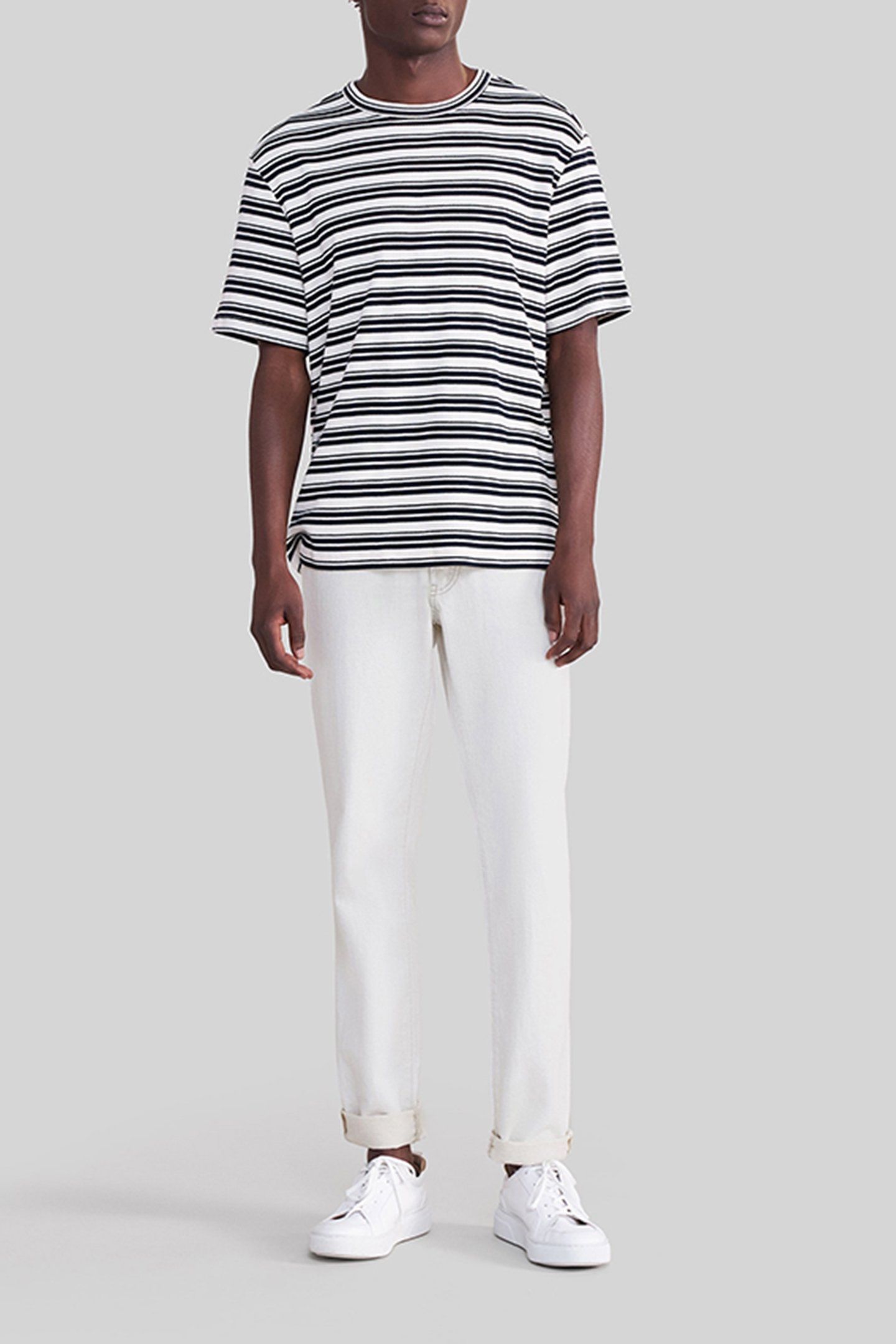 CHALK WATERLESS JIMI SLIM JEANS 4