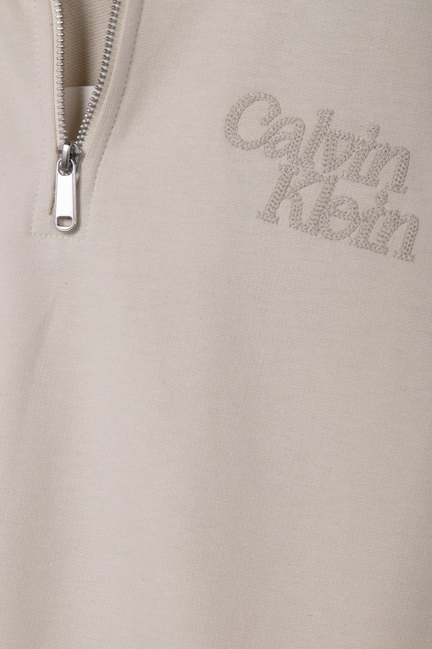 LS FRENCH TERRY POLO BONE WHITE 4