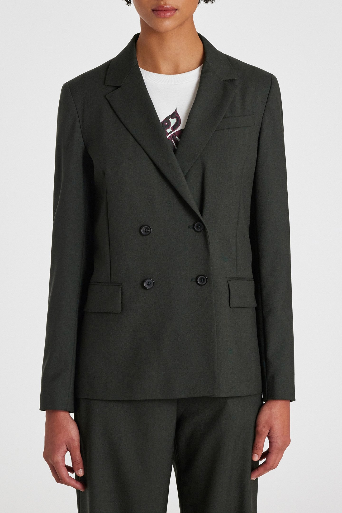 WOMENS JACKET VERY DARK GREEN 1