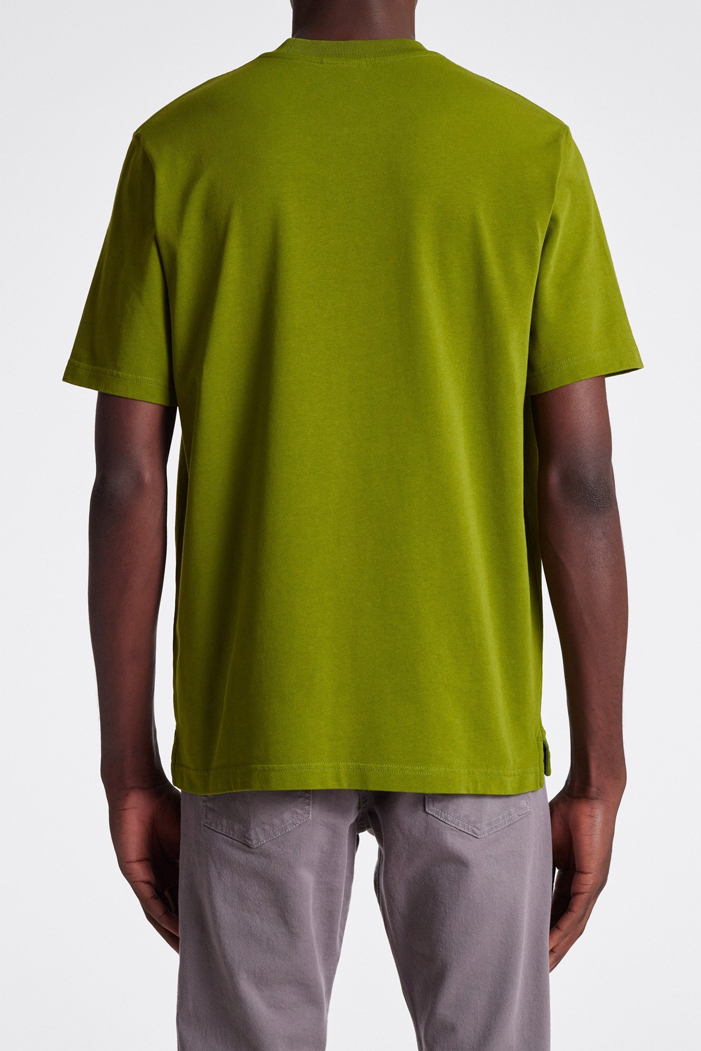 MENS SS TSHIRT SLV PKT BOTTLE GREEN 2