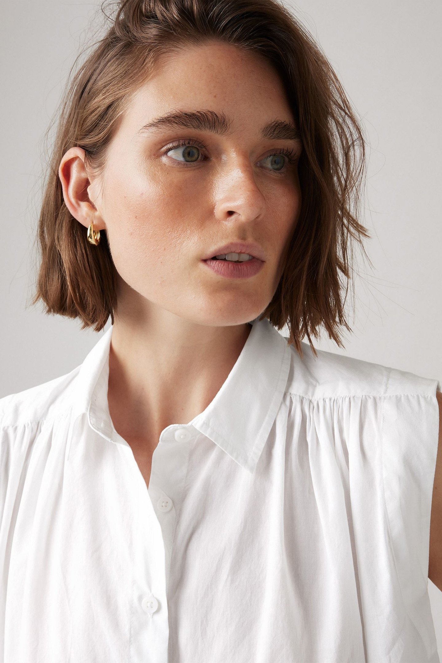 GRACEN SL BLOUSE BRIGHT WHITE 5