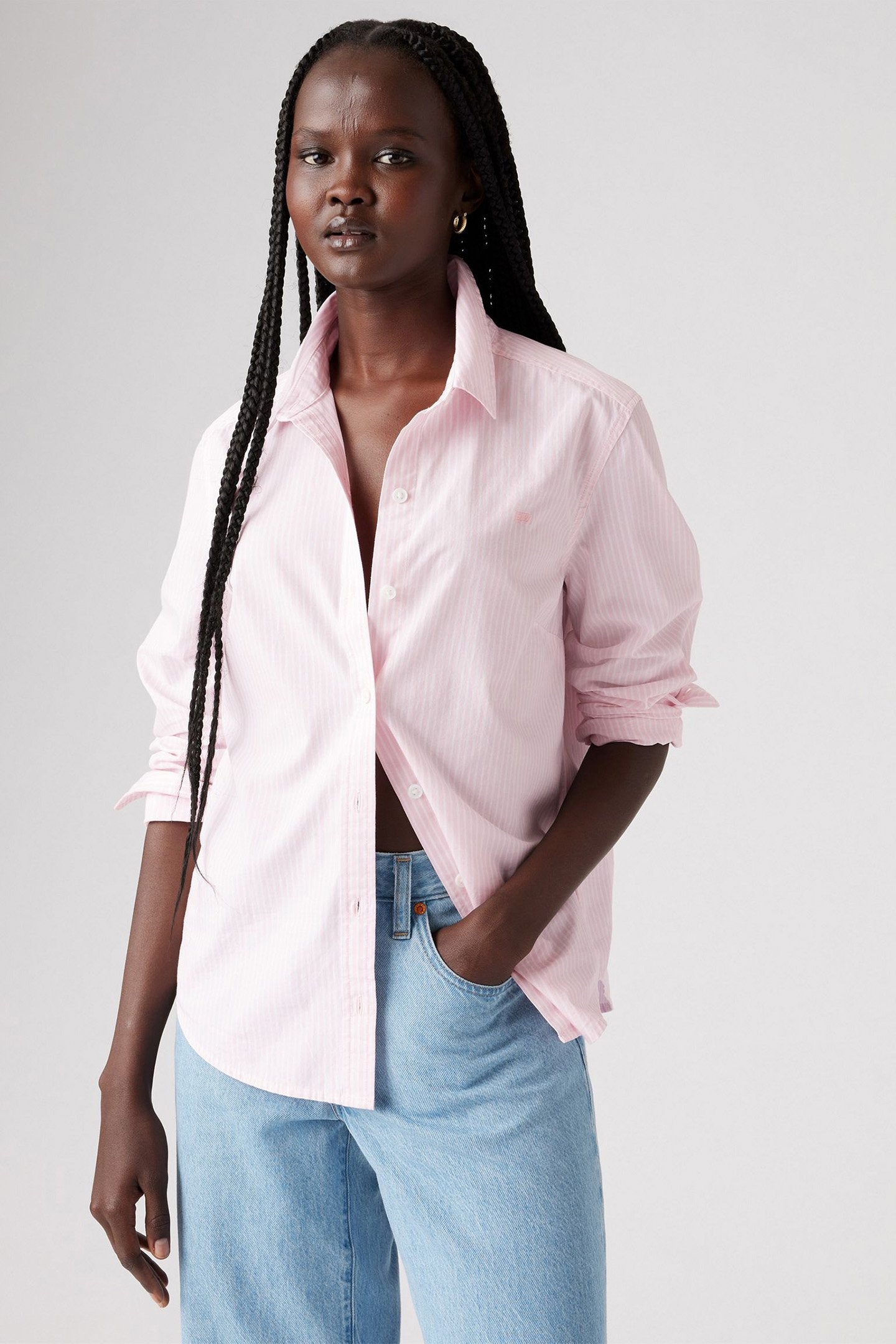 THE CLASSIC BW SHIRT REYNALDA STRIPE POT 1