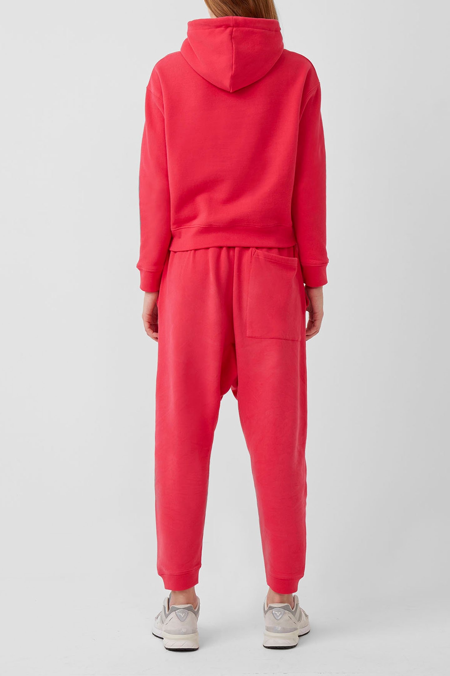 FCUK SHRUNKEN HOODIE VIRTUAL PINK 3