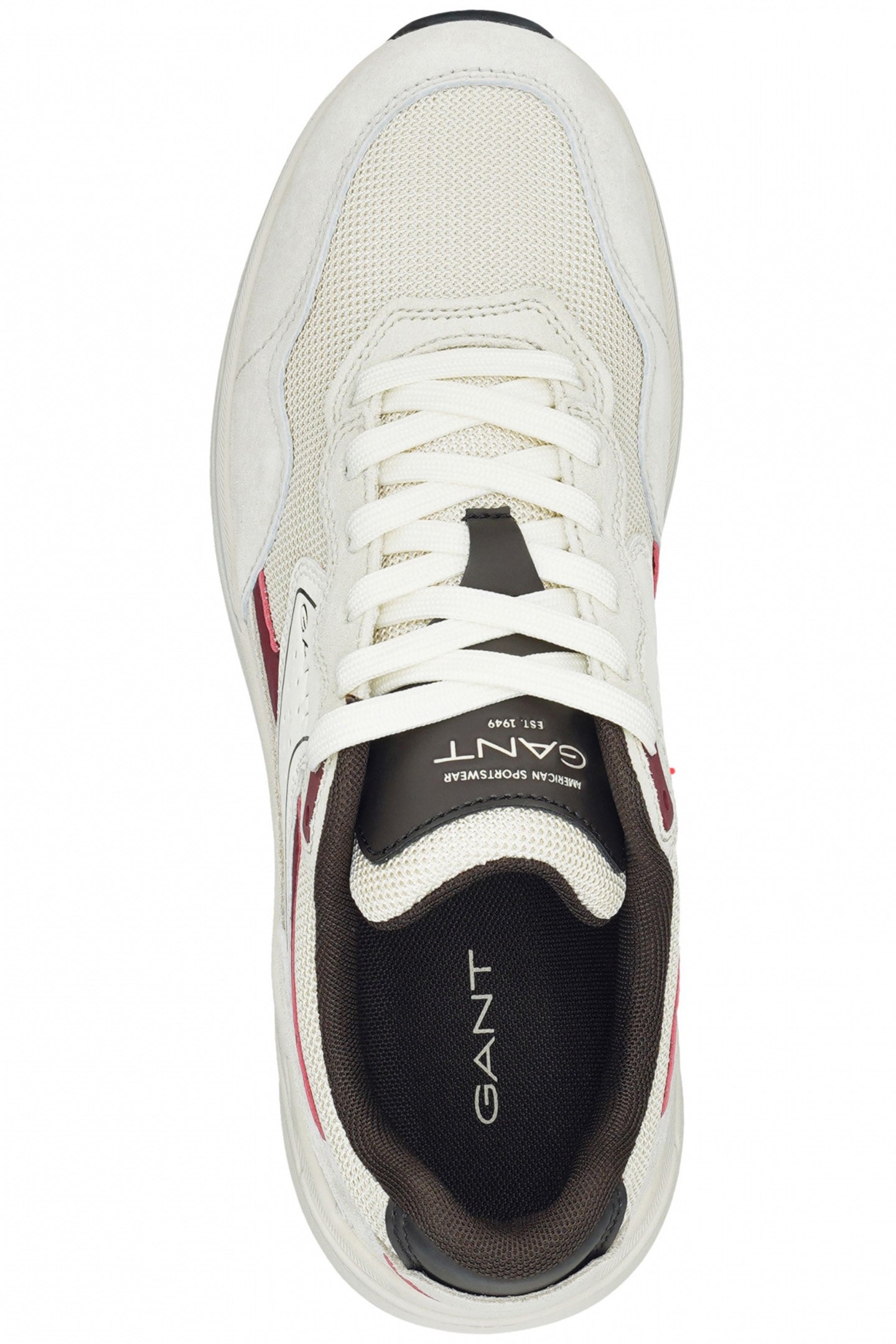 JAYBRO WHITE/PLUM RED 3