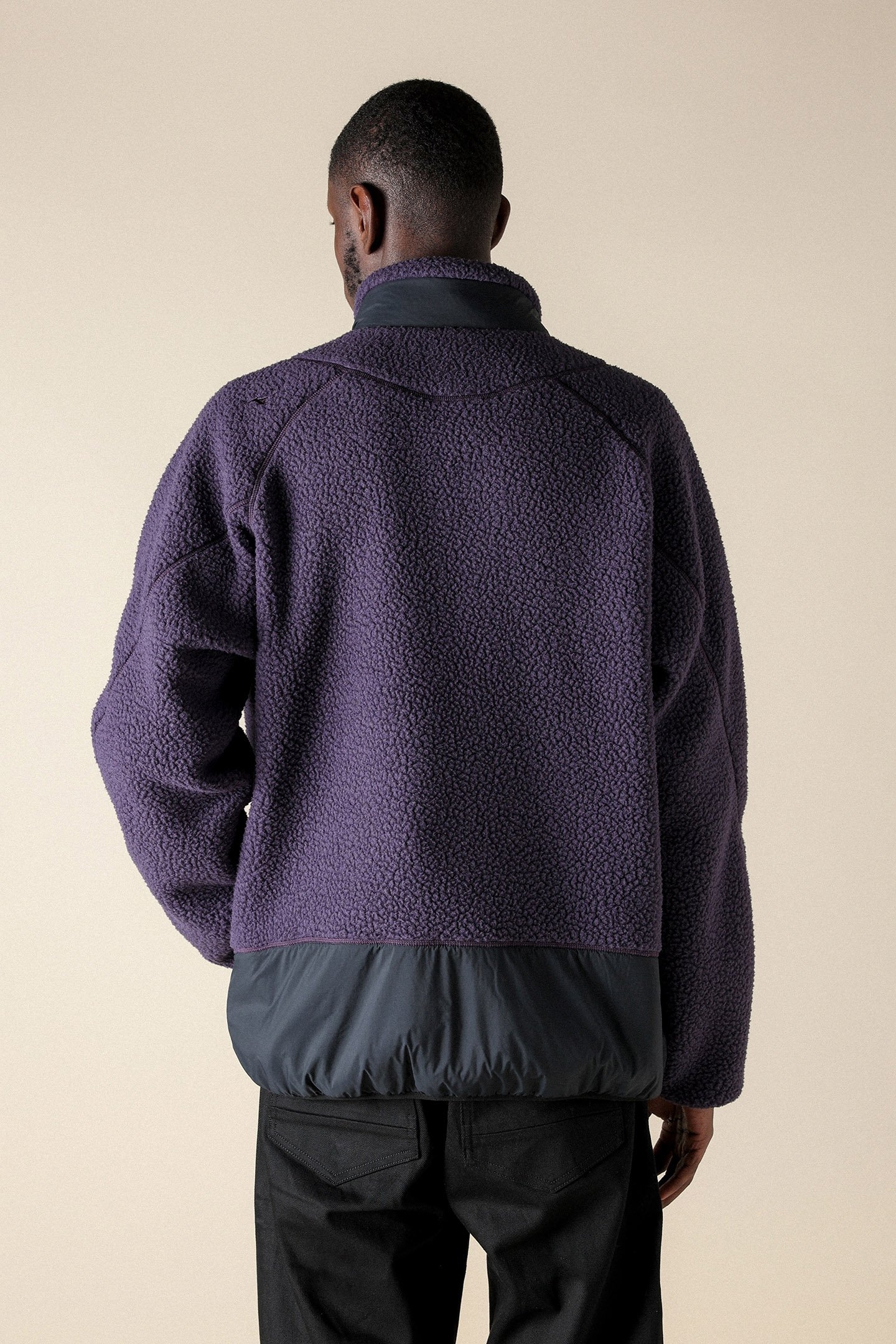 UNISEX SL POLARTEC THERMAL REV.JACKET MIDNIGHT PLUM 3