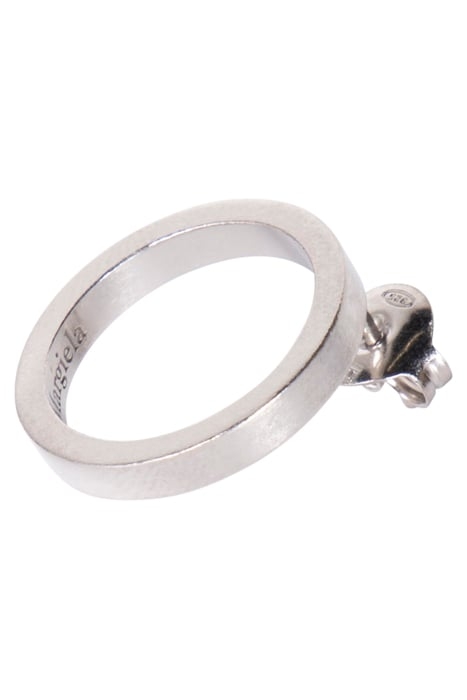 MAISON MARGIELA – HOOP EARRING SILVER 1