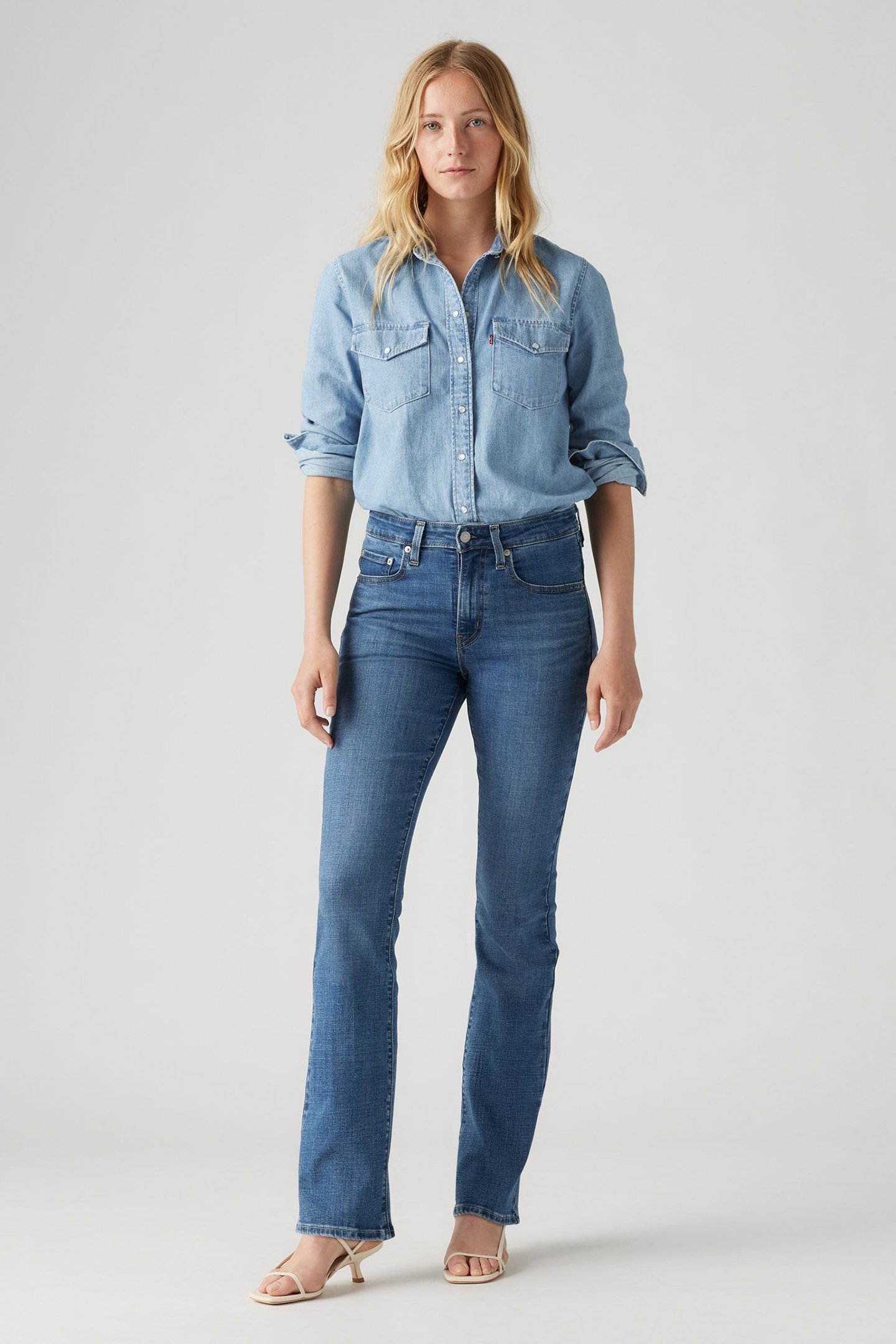 725 HIGH RISE BOOTCUT LAPIS SPEED 1