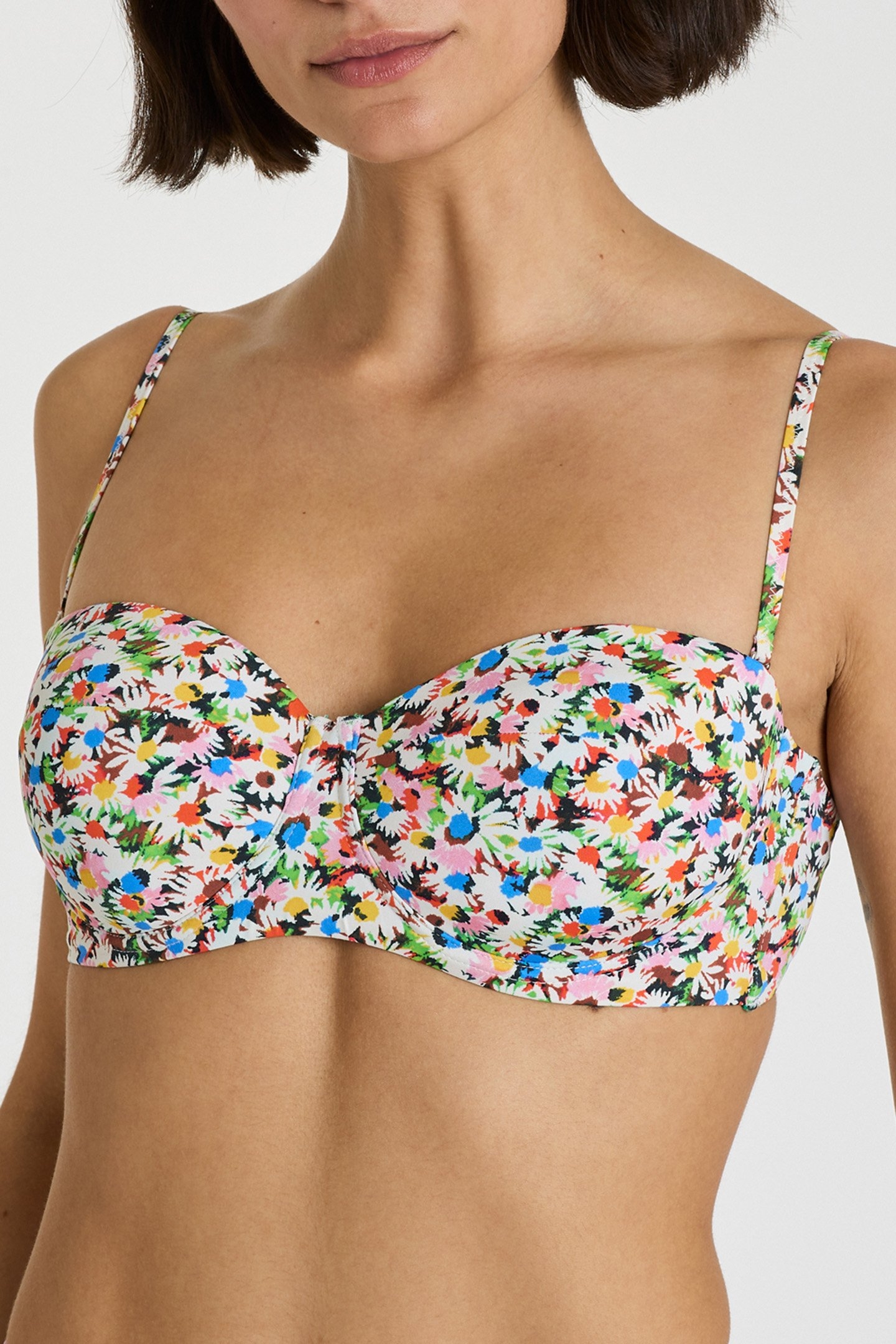 WOMEN BIKINI BANDEAU MULTI COLOURED 1
