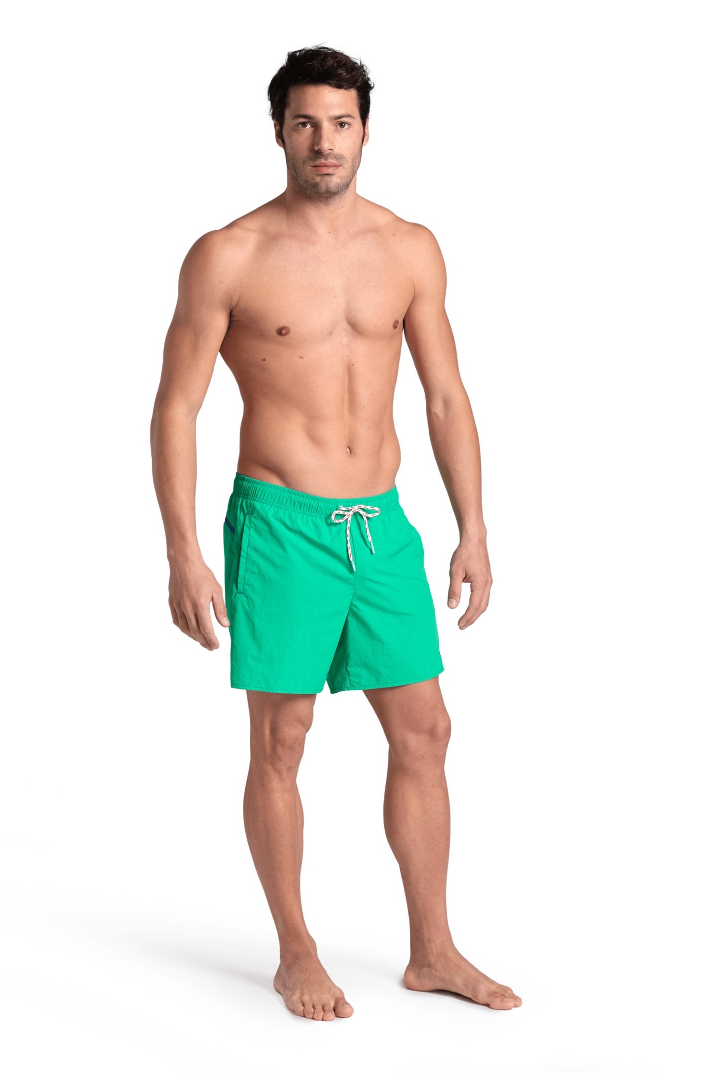 MEN'S ARENA PRO_FILE BEACH L-SHORT GREEN QUARTZ-ROYAL 3