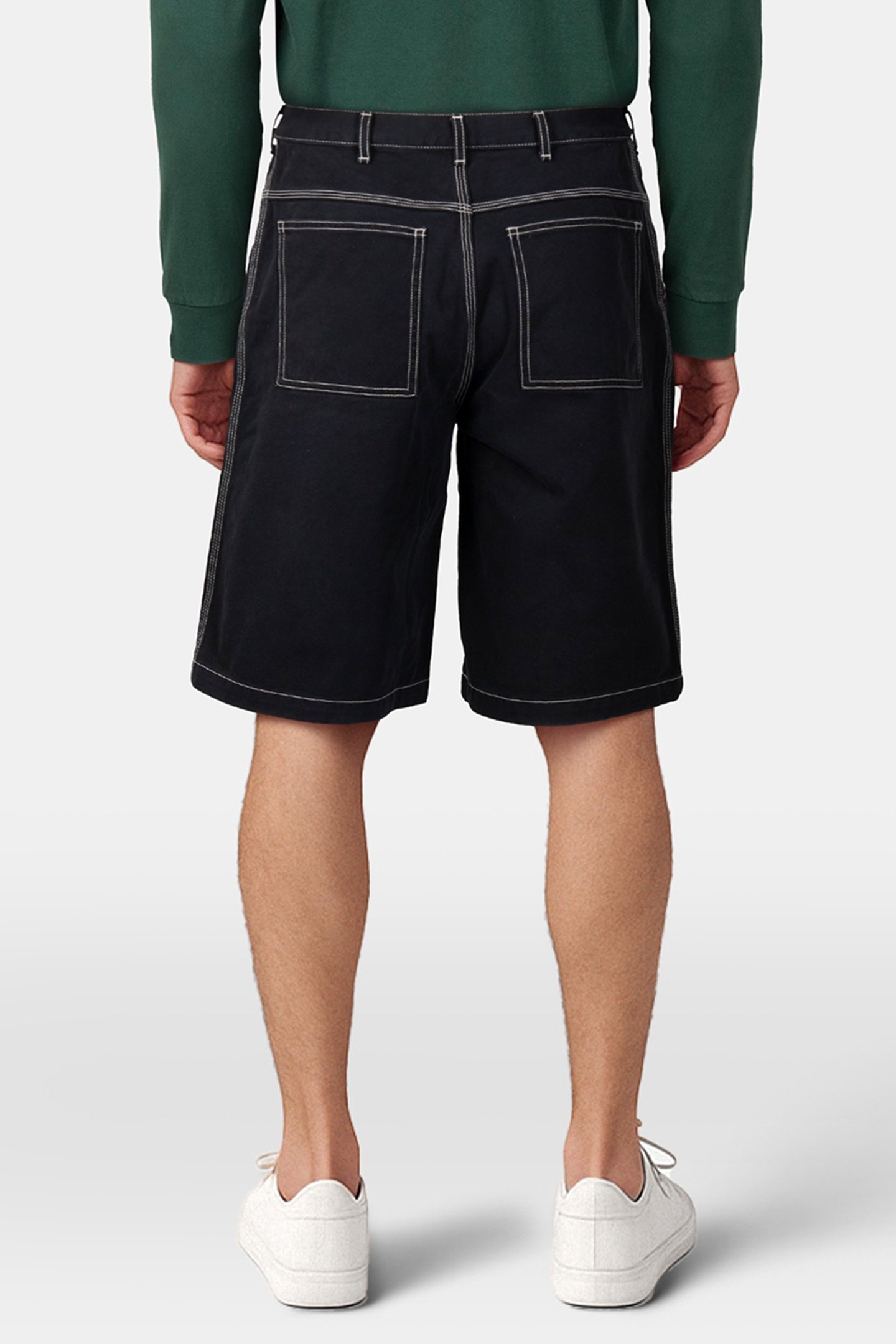 HUMAN MADE – BAGGY SHORTS BLACK 2